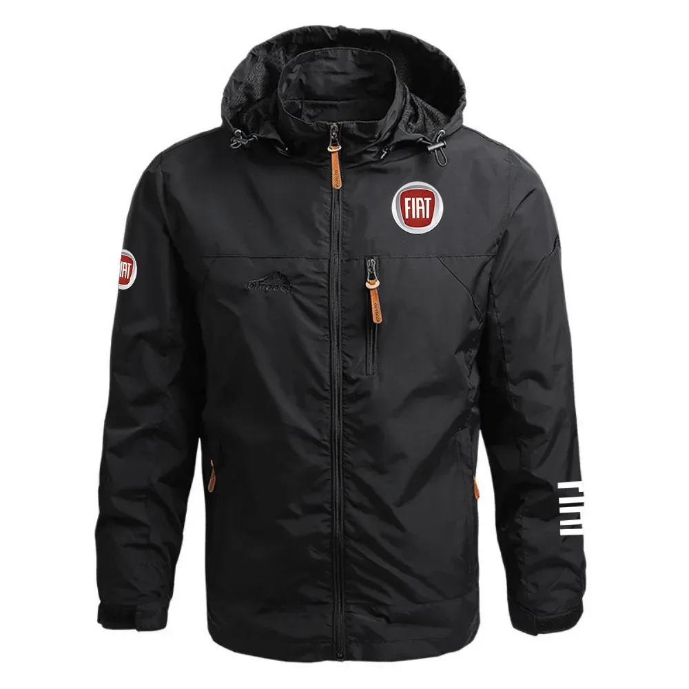 Fiat Exclusive Logo Waterproof Outdoor Jacket Detachable Hood OUFAWOJ0819FTZ – Fiat Jacket Fiat Exclusive Logo Waterproof Outdoor Jacket Detachable Hood OUFAWOJ0819FTZ – Fiat Jacket