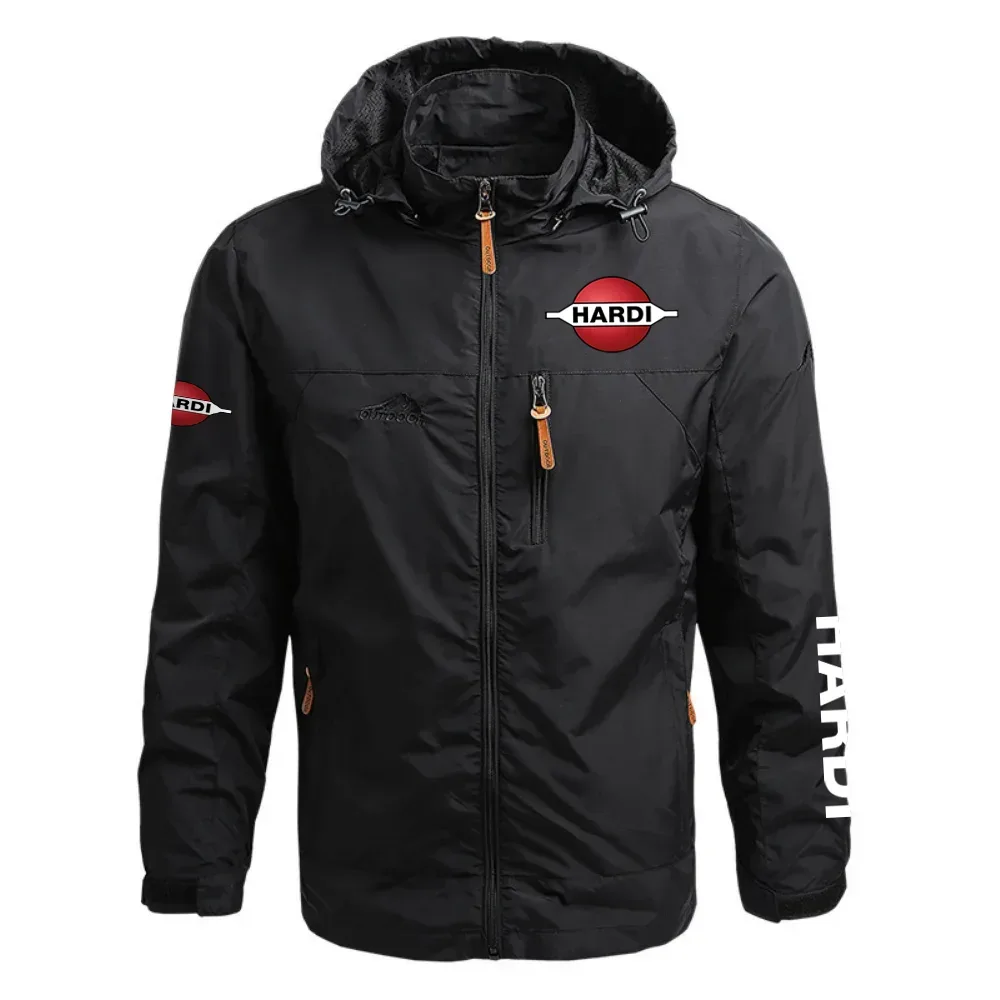 Hardi Exclusive Logo Waterproof Outdoor Jacket Detachable Hood OUFAWOJ0819HAZ – Hardi Gift
