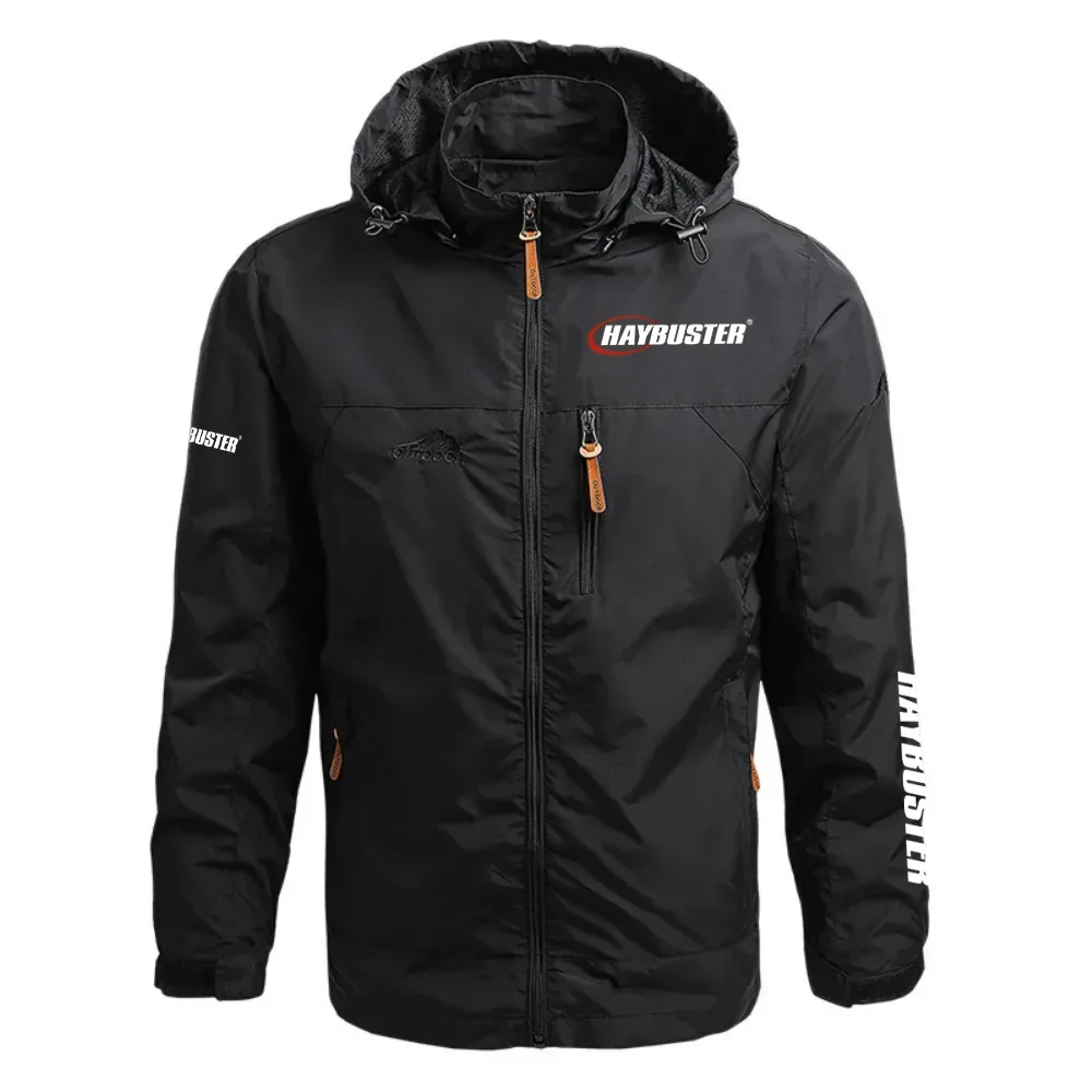 HayBuster Exclusive Logo Waterproof Outdoor Jacket Detachable Hood OUFAWOJ0819HBZ – HayBuster Gift