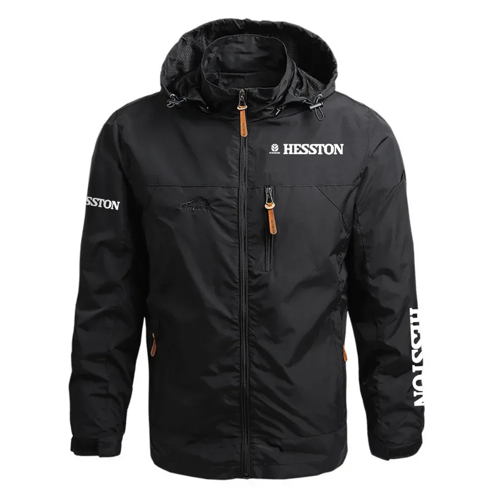 Hesston Exclusive Logo Waterproof Outdoor Jacket Detachable Hood OUFAWOJ0819HTZ – Hesston Gift