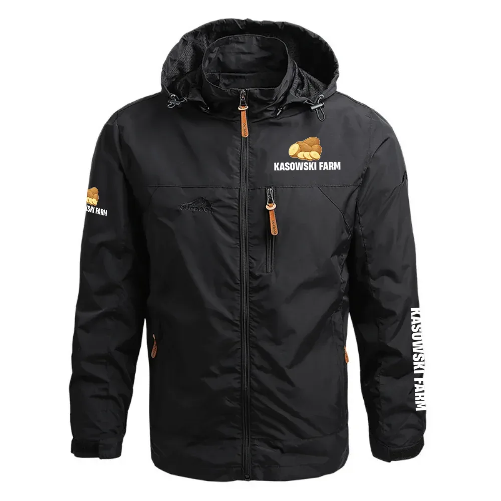 Kasowski Farm Exclusive Logo Waterproof Outdoor Jacket Detachable Hood OUFAWOJ0819KFZ – Kasowski Farm Gift Kasowski Farm Exclusive Logo Waterproof Outdoor Jacket Detachable Hood OUFAWOJ0819KFZ – Kasowski Farm Gift