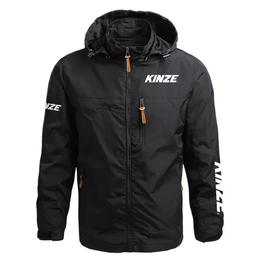 Kinze Exclusive Logo Waterproof Outdoor Jacket Detachable Hood OUFAWOJ0819KMZ – Kinze Gift