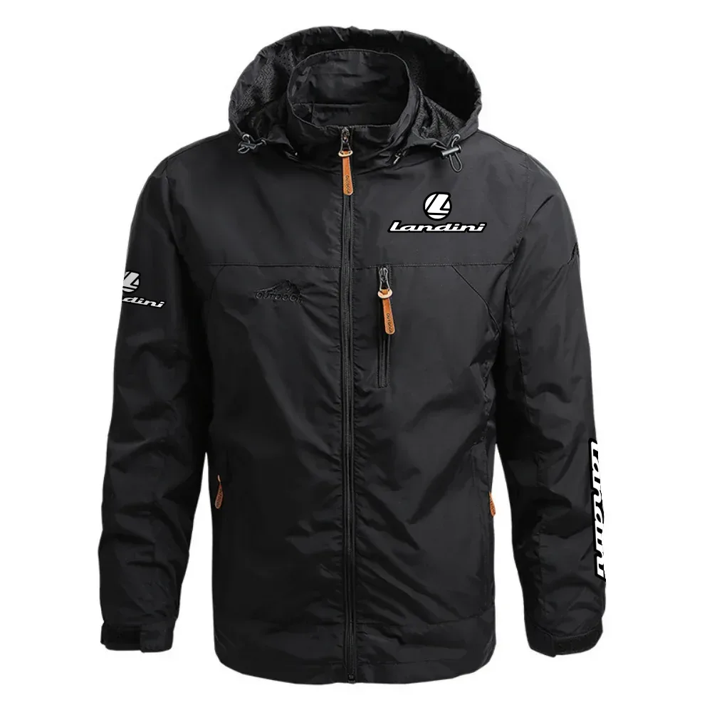 Landini Exclusive Logo Waterproof Outdoor Jacket Detachable Hood OUFAWOJ0819LDZ – Landini Gift