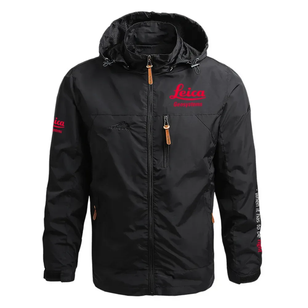 Leica Geosystems Exclusive Logo Waterproof Outdoor Jacket Detachable Hood OUFAWOJ0819LGCZ – Leica Geosystems Gift