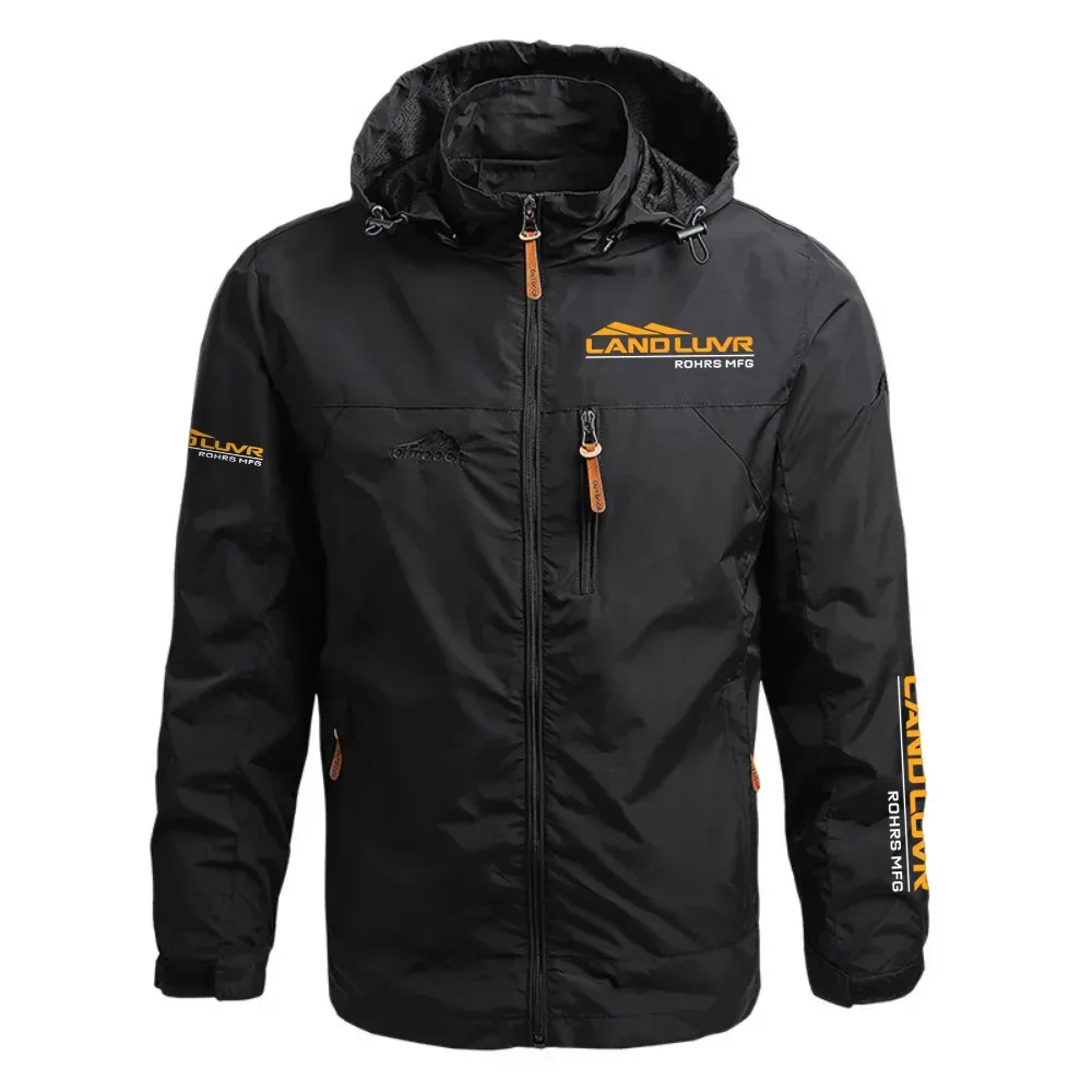 Land Luvr Exclusive Logo Waterproof Outdoor Jacket Detachable Hood OUFAWOJ0819LUZ – Land Luvr Gift Land Luvr Exclusive Logo Waterproof Outdoor Jacket Detachable Hood OUFAWOJ0819LUZ – Land Luvr Gift