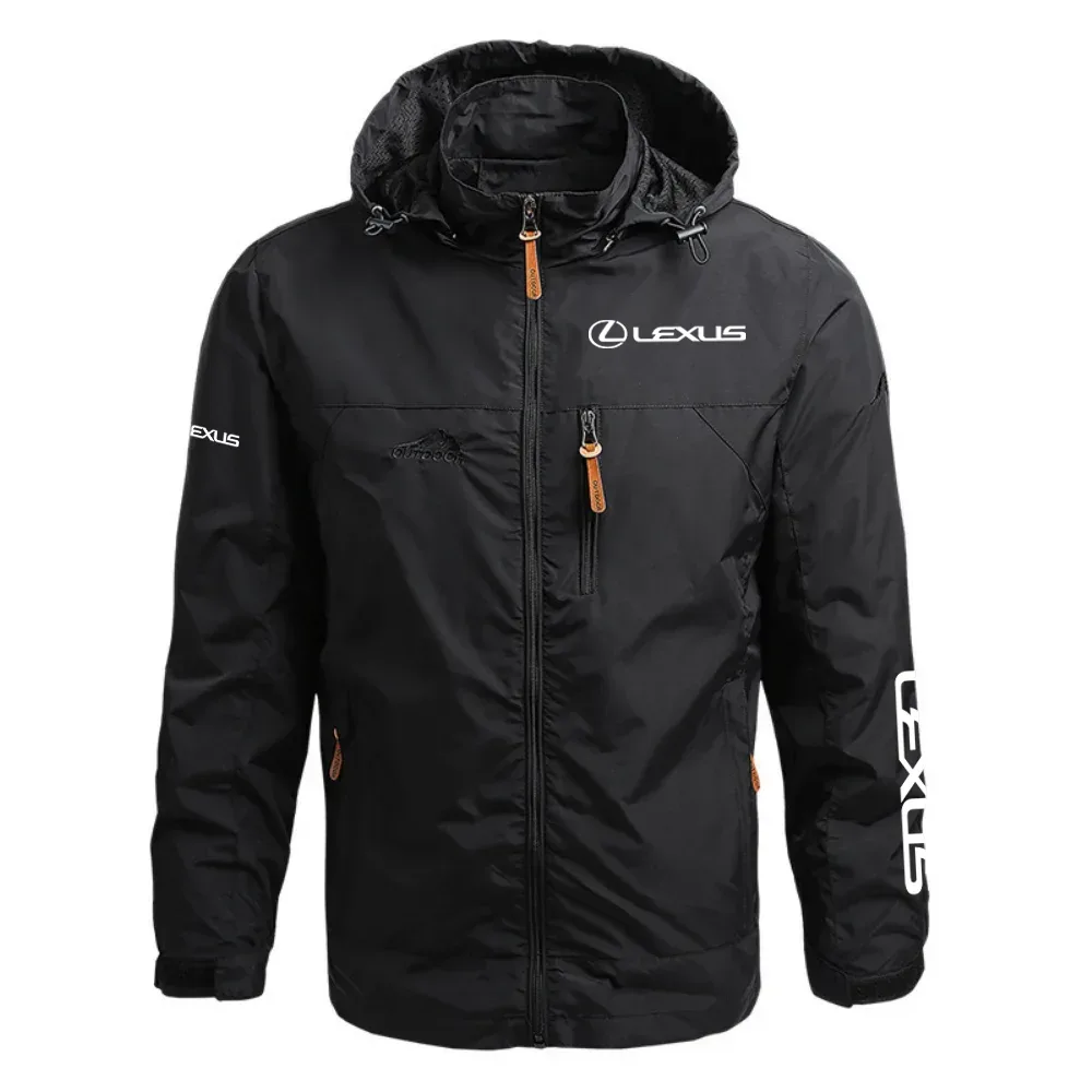 Lexus Exclusive Logo Waterproof Outdoor Jacket Detachable Hood OUFAWOJ0819LXZ – Lexus Jacket