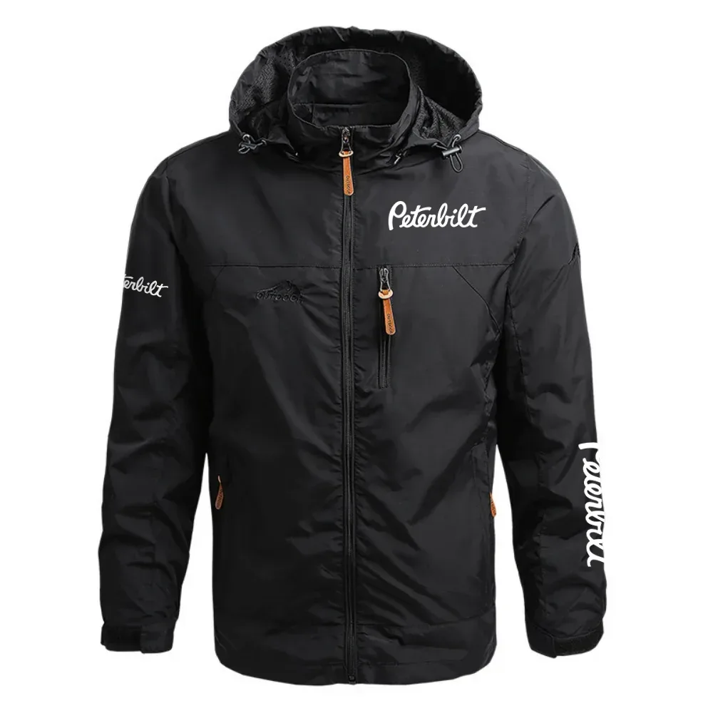 Peterbilt Exclusive Logo Waterproof Outdoor Jacket Detachable Hood OUFAWOJ0819PTZ – Peterbilt Gift