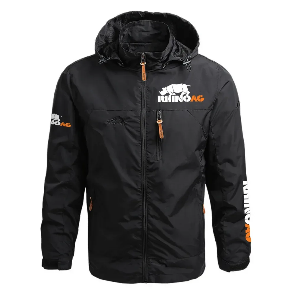 RhinoAg Exclusive Logo Waterproof Outdoor Jacket Detachable Hood OUFAWOJ0819RAZ – RhinoAg Gift
