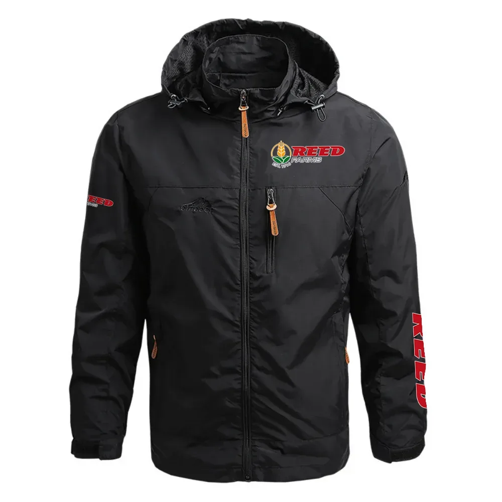 Reed Farms Exclusive Logo Waterproof Outdoor Jacket Detachable Hood OUFAWOJ0819REZ – Reed Farms Gift Reed Farms Exclusive Logo Waterproof Outdoor Jacket Detachable Hood OUFAWOJ0819REZ – Reed Farms Gift