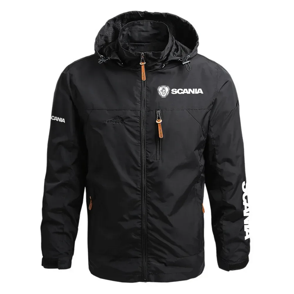 Scania Exclusive Logo Waterproof Outdoor Jacket Detachable Hood OUFAWOJ0819SCZ – Scania Gift
