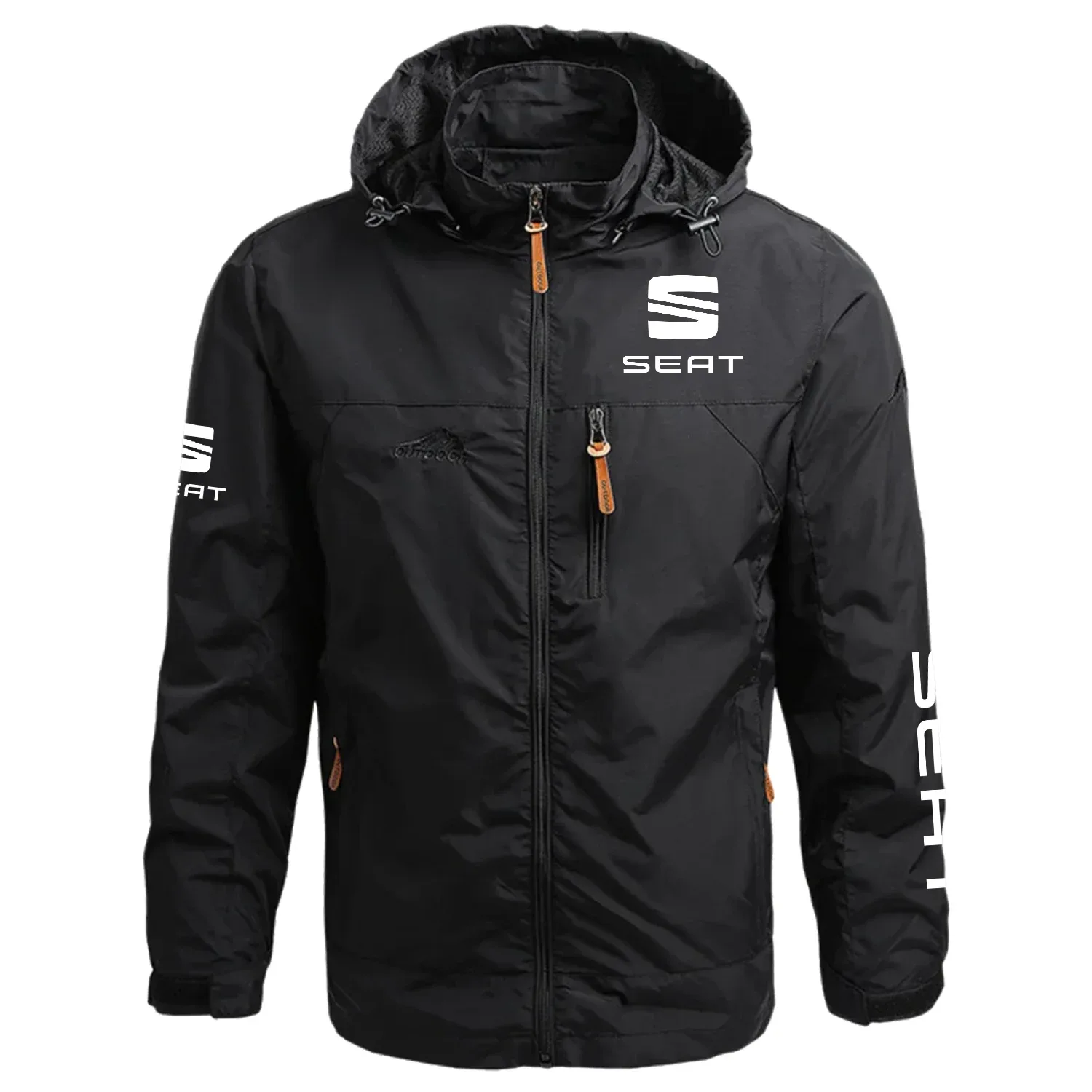 SEAT Cars Exclusive Logo Waterproof Outdoor Jacket Detachable Hood Windbreaker OUFAWOJ2905SETZ – SEAT Cars Jacket SEAT Cars Exclusive Logo Waterproof Outdoor Jacket Detachable Hood Windbreaker OUFAWOJ2905SETZ – SEAT Cars Jacket