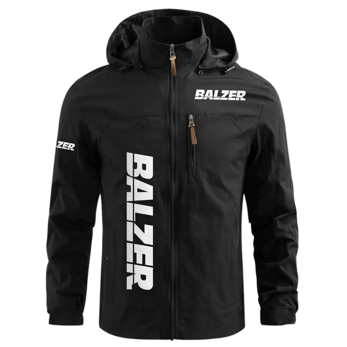 Balzer Exclusive Logo Waterproof Windbreaker Jacket Detachable Hood OUFAWOJN0819BLZ – Balzer Jacket