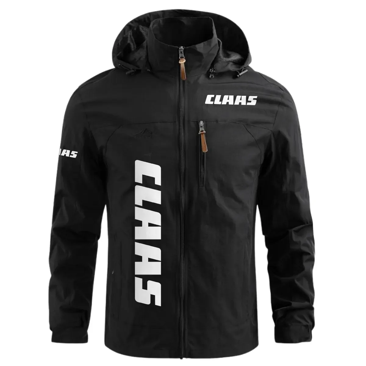 Claas Exclusive Logo Waterproof Windbreaker Jacket Detachable Hood OUFAWOJN0819CLZ – Claas Jacket