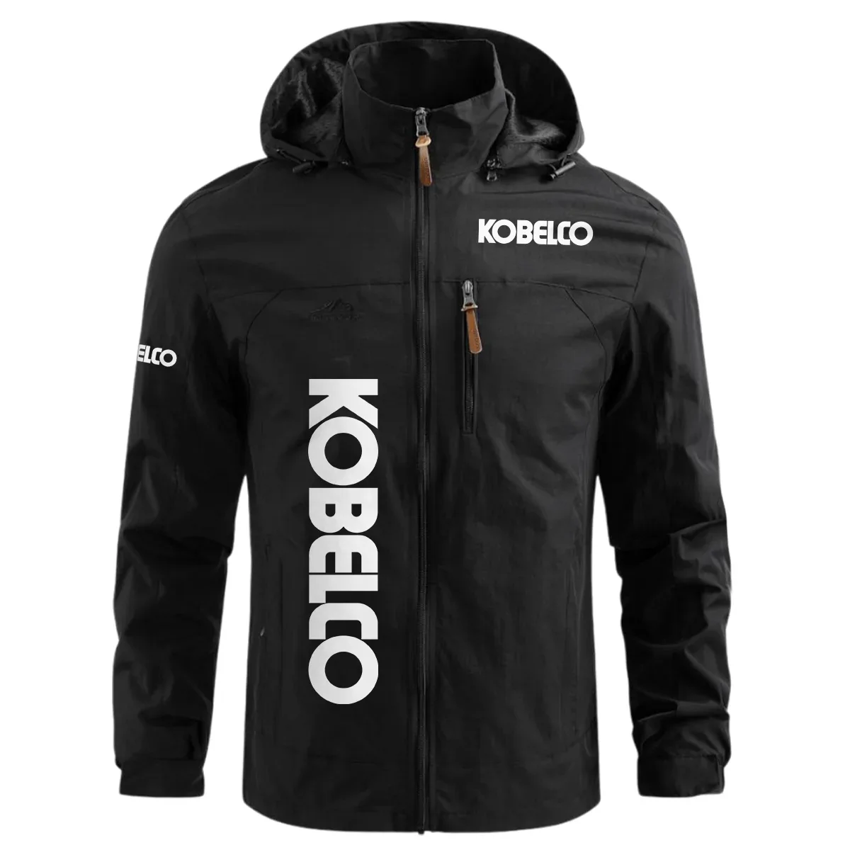 Kobelco Exclusive Logo Waterproof Windbreaker Jacket Detachable Hood OUFAWOJN0819KEZ – Kobelco Jacket