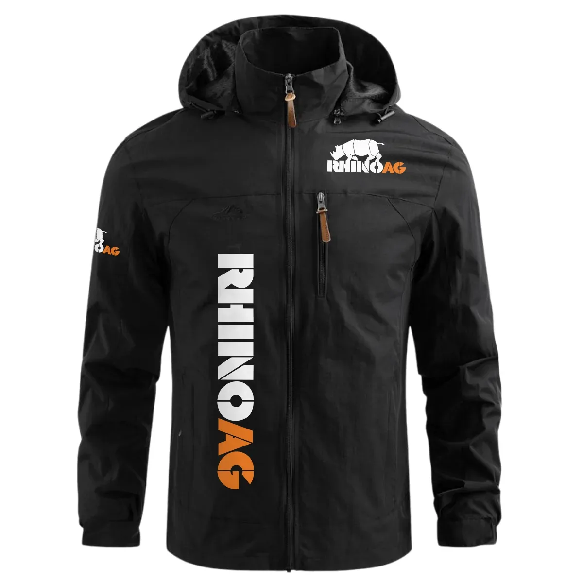 RhinoAg Exclusive Logo Waterproof Windbreaker Jacket Detachable Hood OUFAWOJN0819RAZ – RhinoAg Jacket RhinoAg Exclusive Logo Waterproof Windbreaker Jacket Detachable Hood OUFAWOJN0819RAZ – RhinoAg Jacket