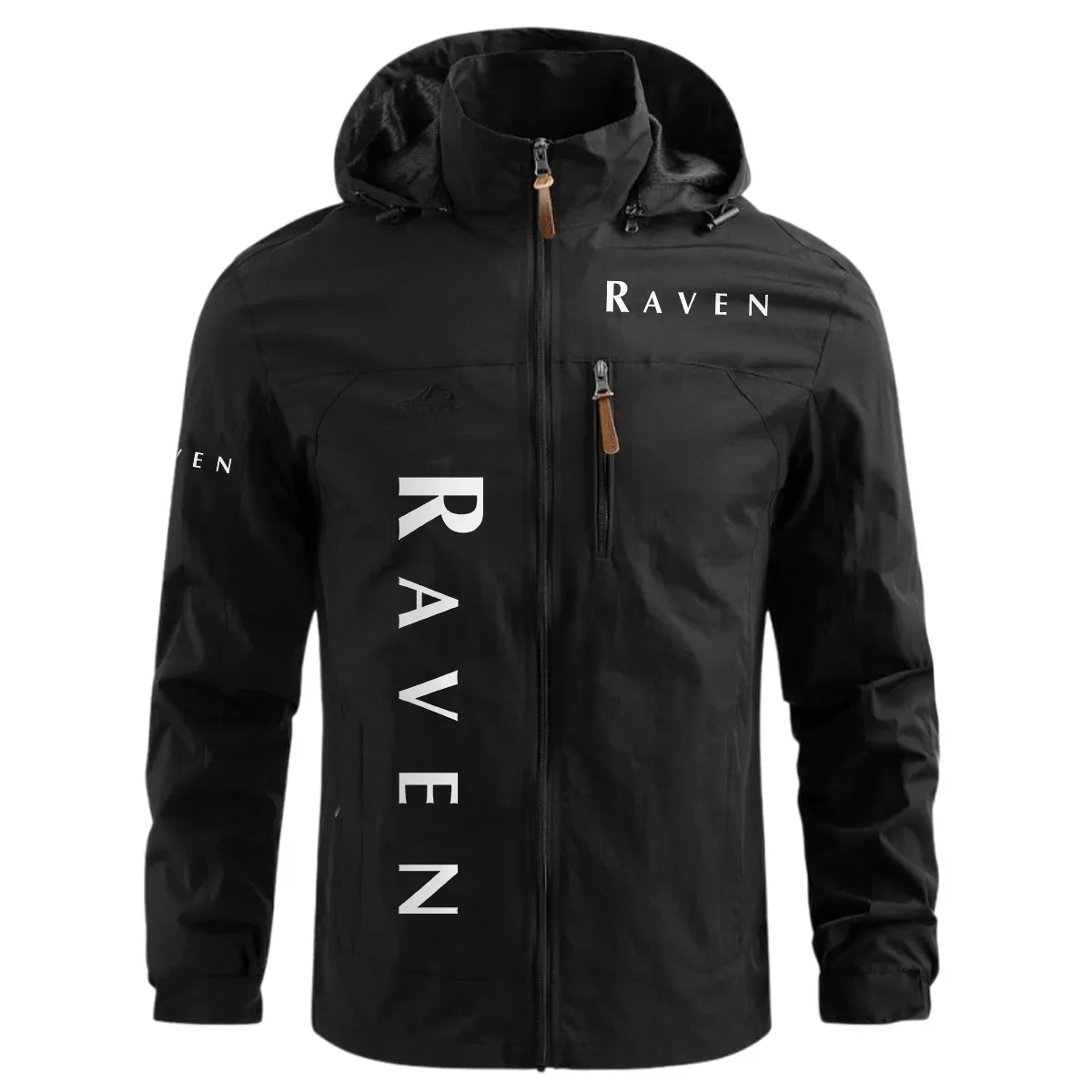 Raven Industries Exclusive Logo Waterproof Windbreaker Jacket Detachable Hood OUFAWOJN0819RIZ – Raven Industries Jacket