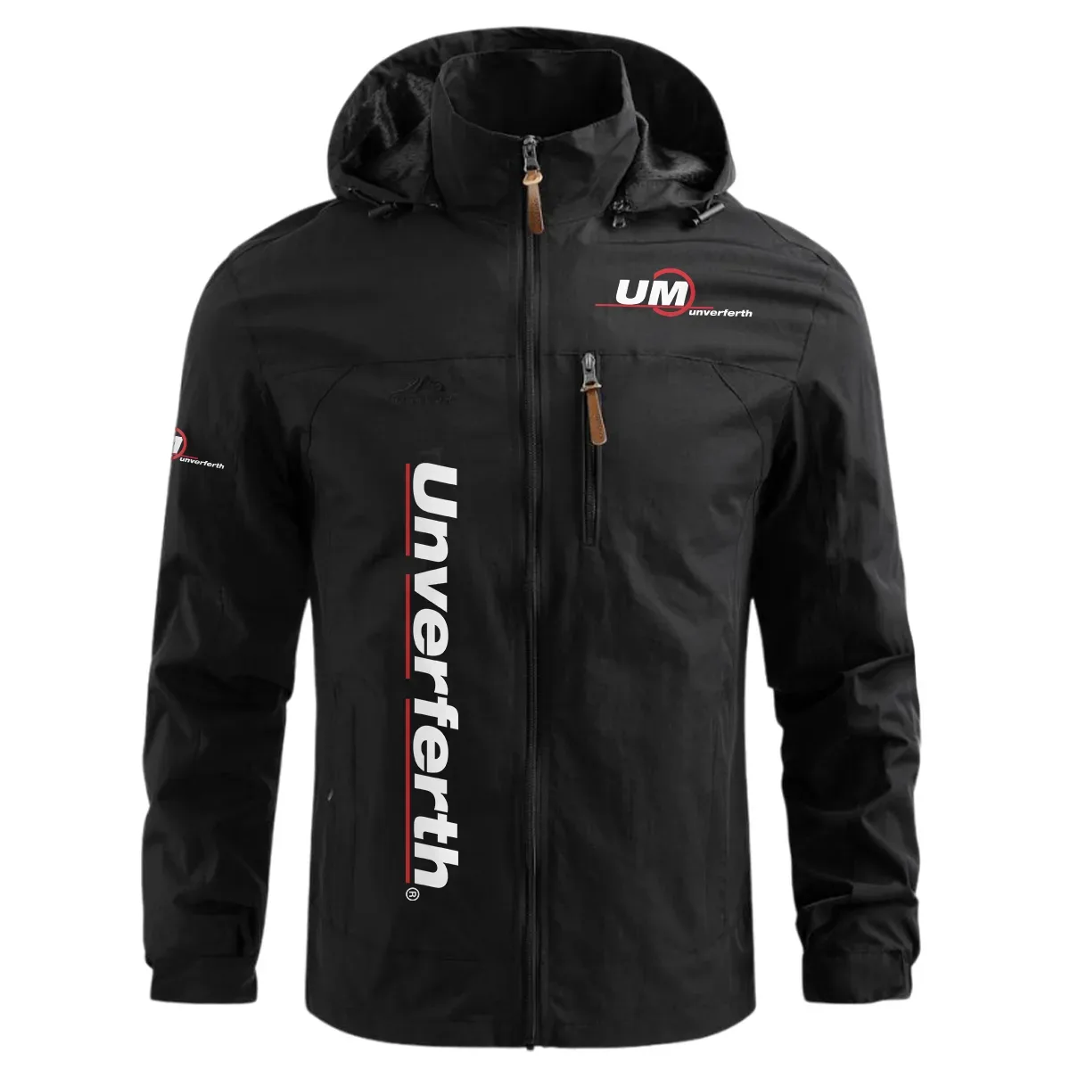 Unverferth Exclusive Logo Waterproof Windbreaker Jacket Detachable Hood OUFAWOJN0819UFZ – Unverferth Jacket