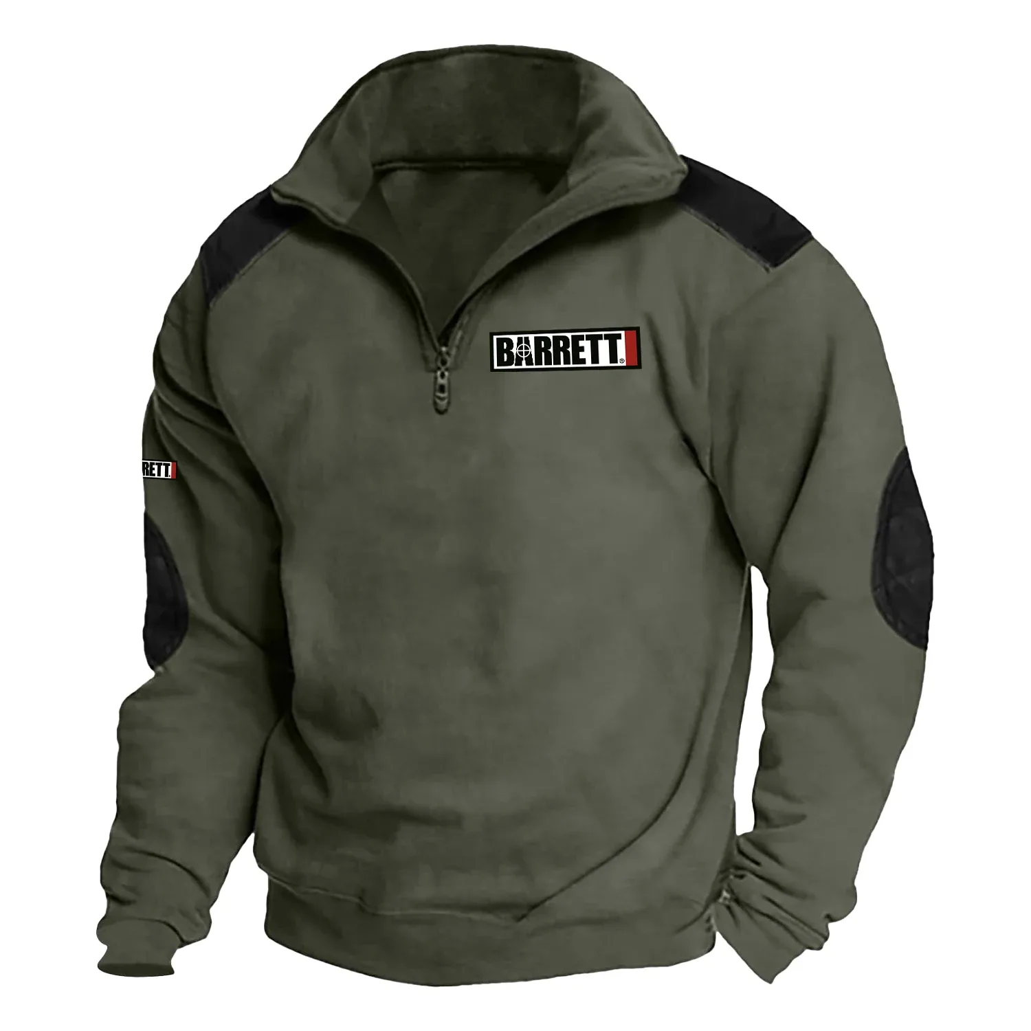Barrett Exclusive Logo Tactical Quarter-Zip Sweatshirt OUHSCSU0815BTZ – Barrett Sweatshirt Barrett Exclusive Logo Tactical Quarter-Zip Sweatshirt OUHSCSU0815BTZ – Barrett Sweatshirt