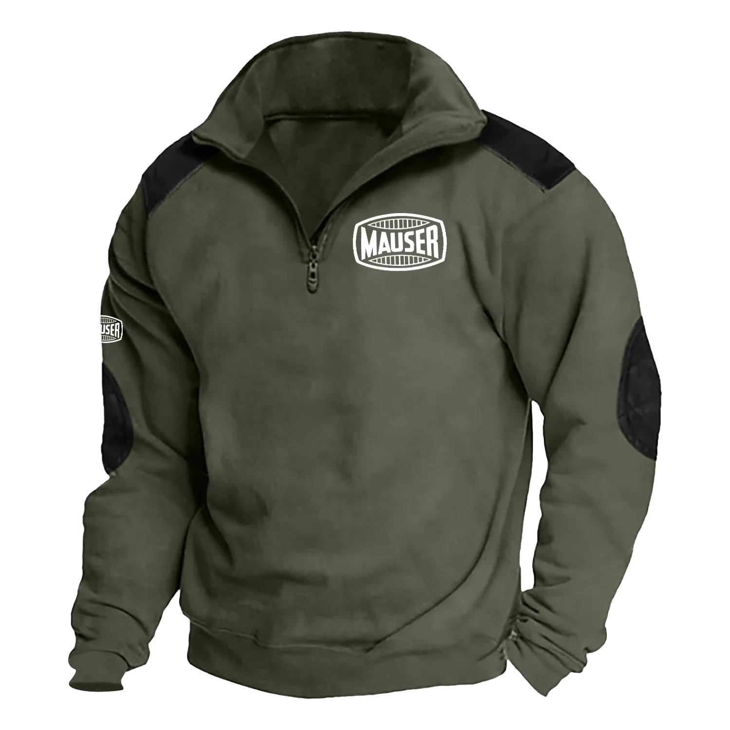 Mauser Exclusive Logo Tactical Quarter-Zip Sweatshirt OUHSCSU0815MSZ – Mauser Sweatshirt