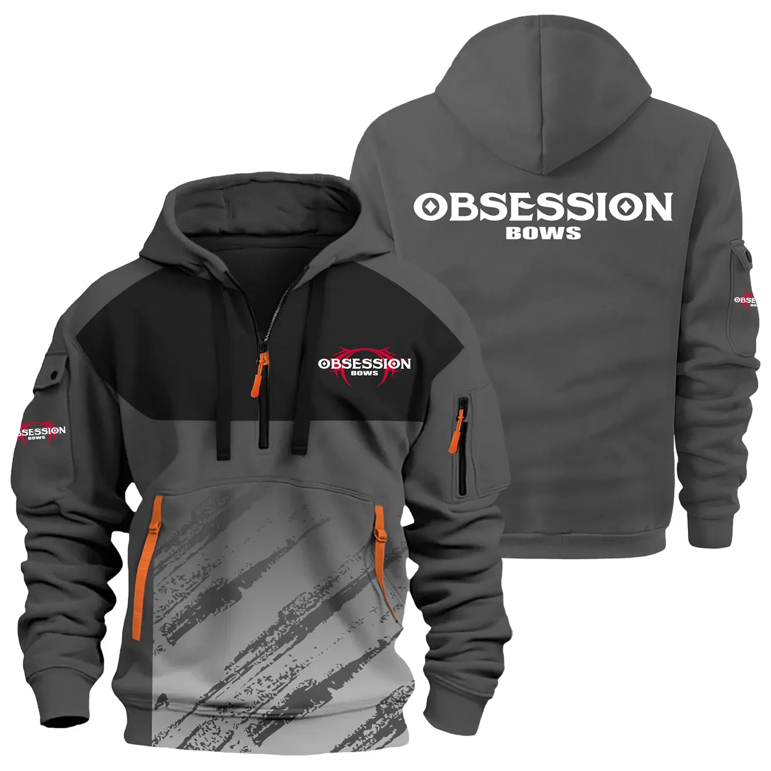 Obsession Bows Exclusive Logo Half Zipper Hoodie OUHU3DHHZ04OBZ – Obsession Bows Hoodie Obsession Bows Exclusive Logo Half Zipper Hoodie OUHU3DHHZ04OBZ – Obsession Bows Hoodie