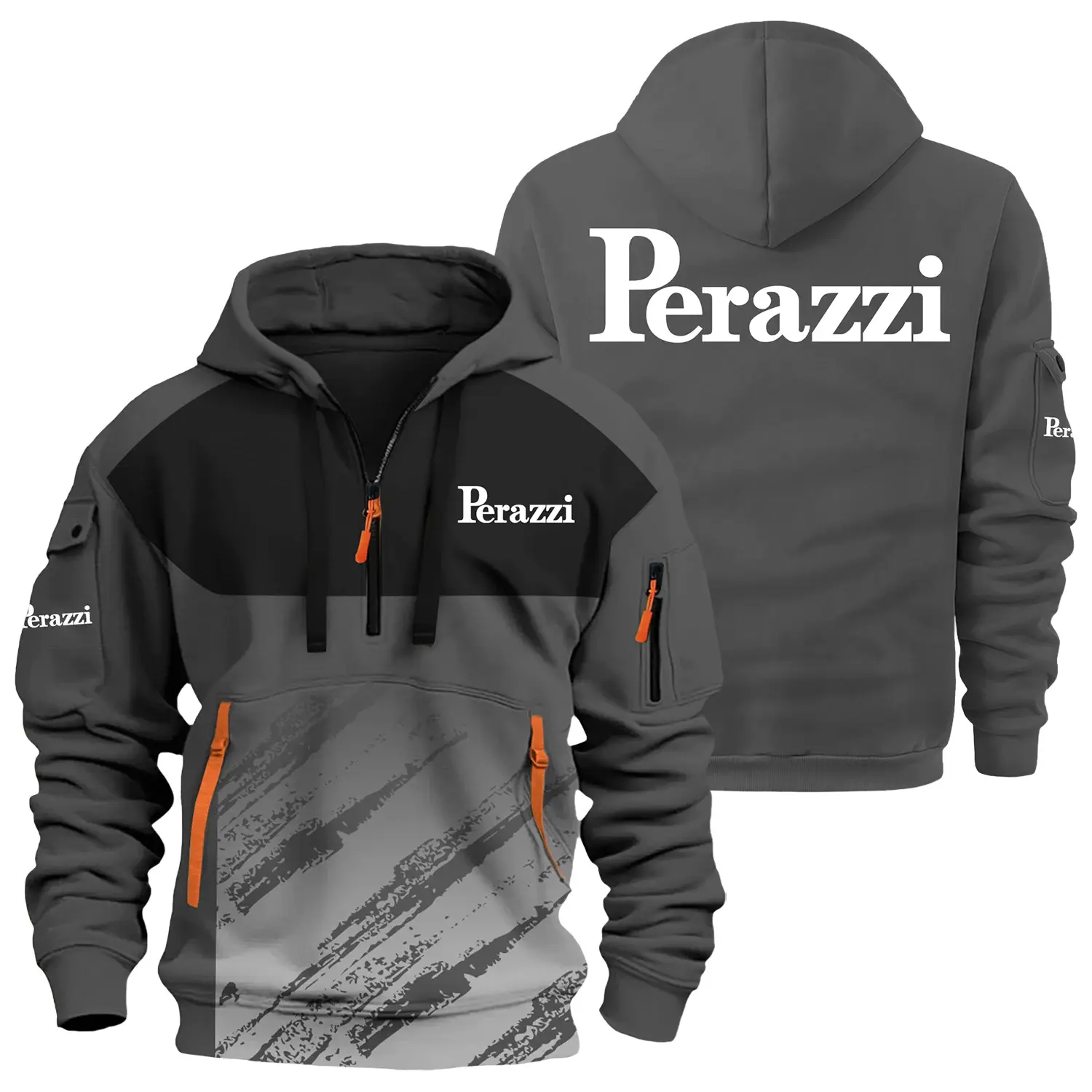 Perazzi Exclusive Logo Half Zipper Hoodie OUHU3DHHZ04PRZ – Perazzi Hoodie Perazzi Exclusive Logo Half Zipper Hoodie OUHU3DHHZ04PRZ – Perazzi Hoodie