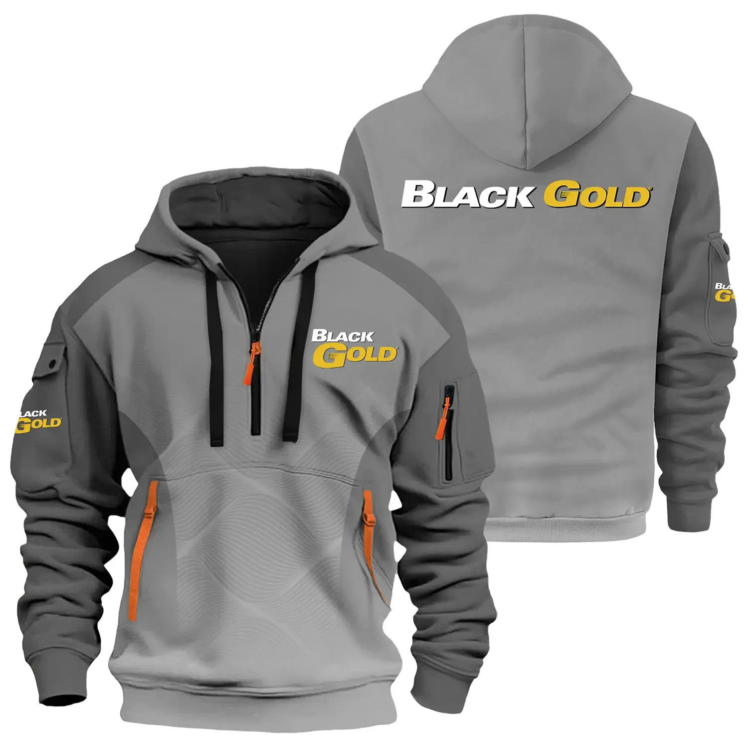 Black Gold Sights Exclusive Logo Half Zipper Hoodie OUHU3DHHZ05BDZ – Black Gold Sights Hoodie Black Gold Sights Exclusive Logo Half Zipper Hoodie OUHU3DHHZ05BDZ – Black Gold Sights Hoodie