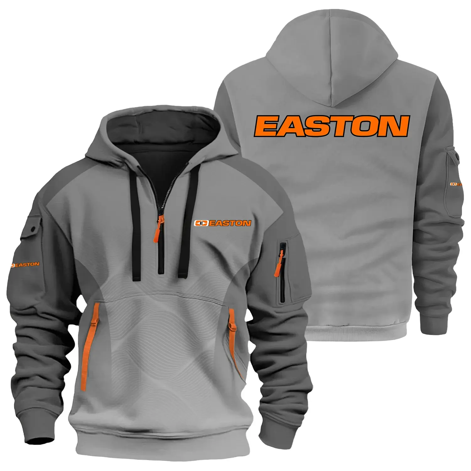 Easton Archery Exclusive Logo Half Zipper Hoodie OUHU3DHHZ05ETZ – Easton Archery Hoodie