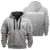 Winchester Exclusive Logo Half Zipper Hoodie OUHU3DHHZ07WRZ – Winchester Hoodie