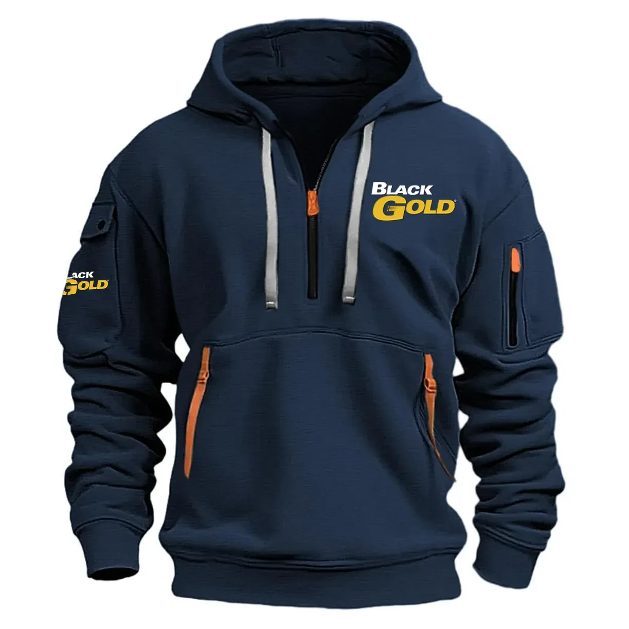 Black Gold Sights Exclusive Logo Half Zipper Hoodie OUHUHHZ0815BDZ – Black Gold Sights Hoodie Black Gold Sights Exclusive Logo Half Zipper Hoodie OUHUHHZ0815BDZ – Black Gold Sights Hoodie
