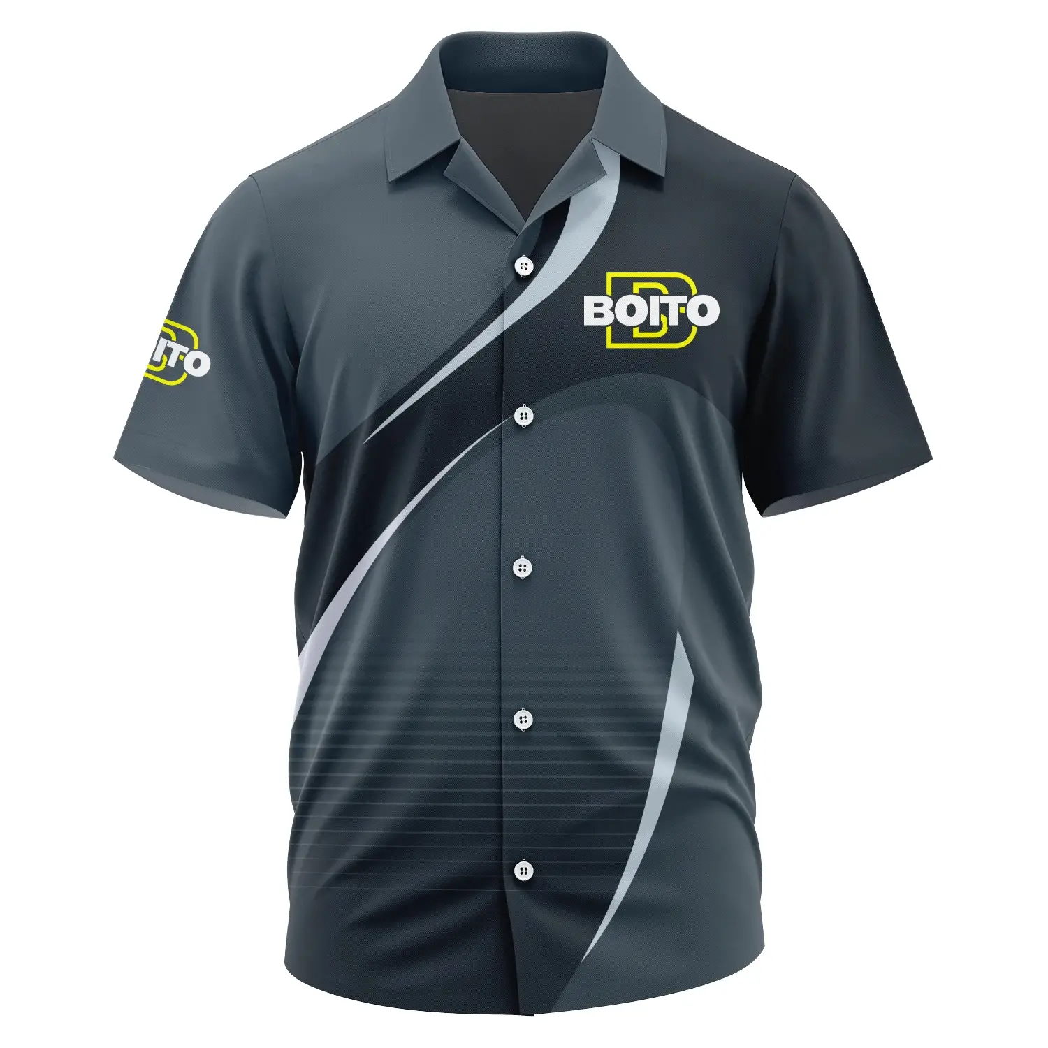 E.R. Amantino Exclusive Logo Short Sleeve Camp Collar Shirt OUHUHWS081501ERZ – E.R. Amantino Shirt