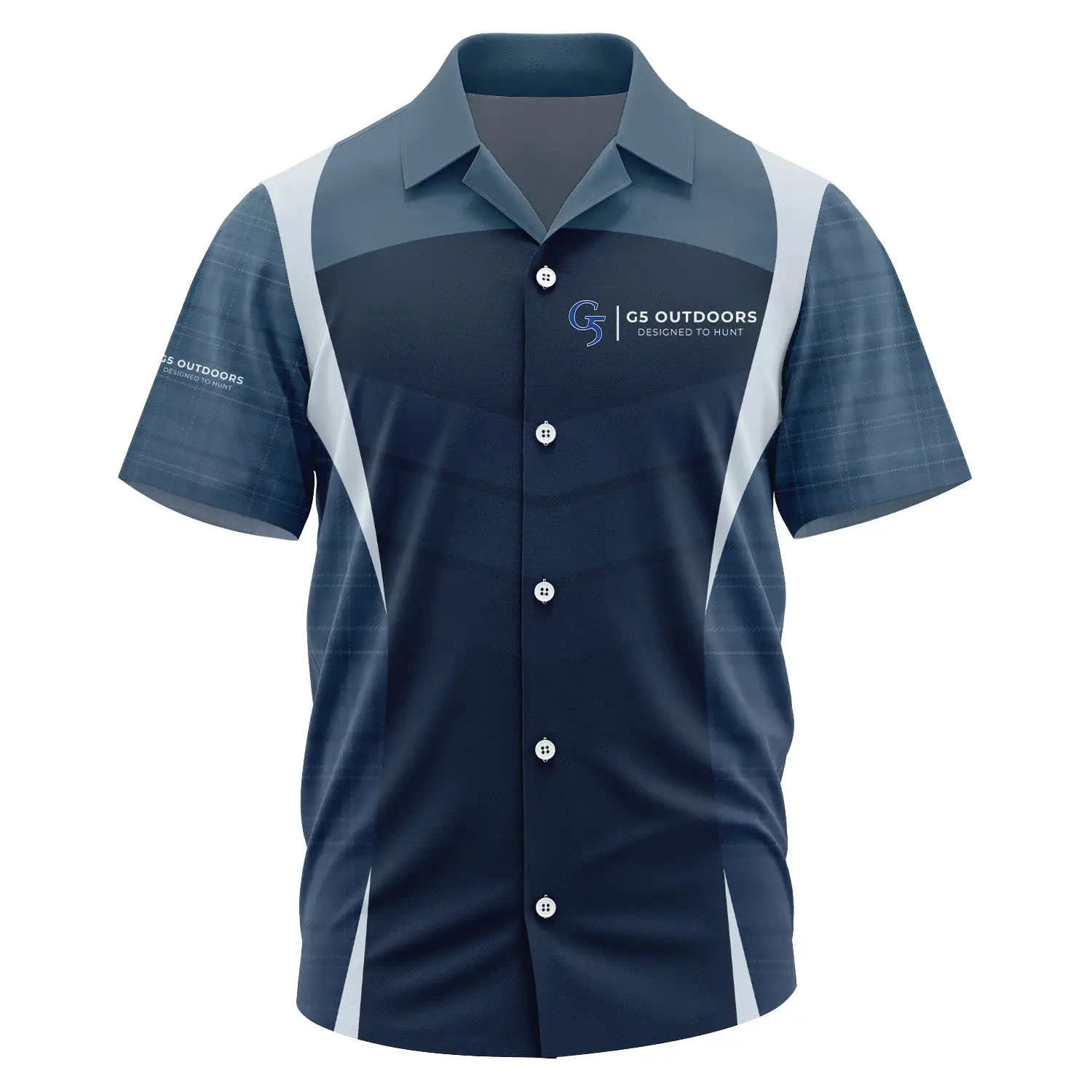 G5 Outdoors Exclusive Logo Short Sleeve Camp Collar Shirt OUHUHWS081503G5Z – G5 Outdoors Shirt