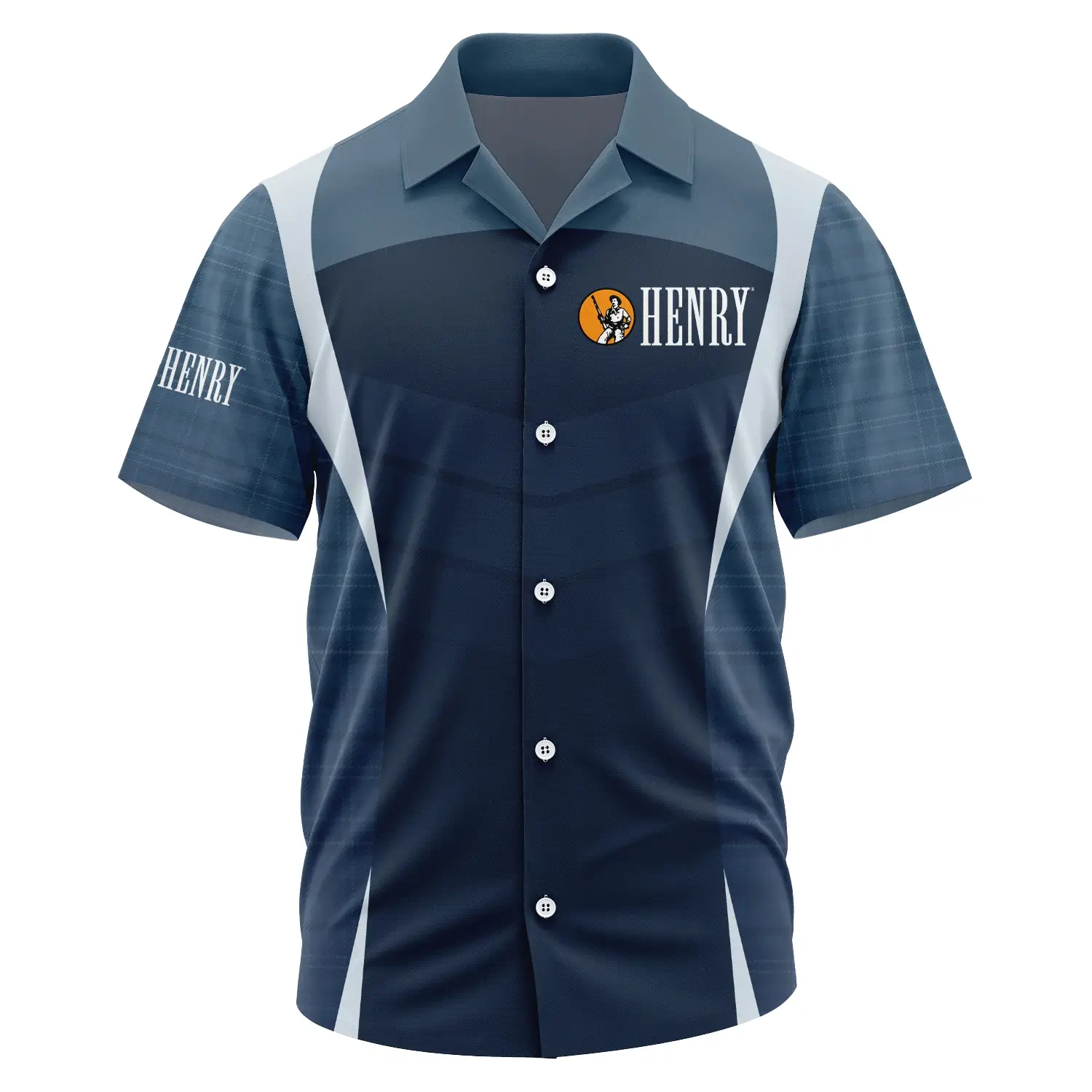 Henry Repeating Arms Exclusive Logo Short Sleeve Camp Collar Shirt OUHUHWS081503HAZ – Henry Repeating Arms Shirt Henry Repeating Arms Exclusive Logo Short Sleeve Camp Collar Shirt OUHUHWS081503HAZ – Henry Repeating Arms Shirt