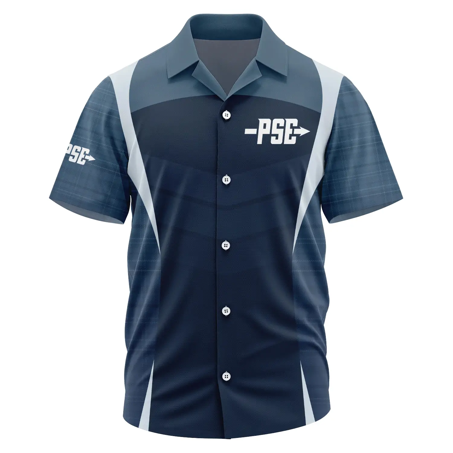 PSE Archery Exclusive Logo Short Sleeve Camp Collar Shirt OUHUHWS081503PAZ – PSE Archery Shirt