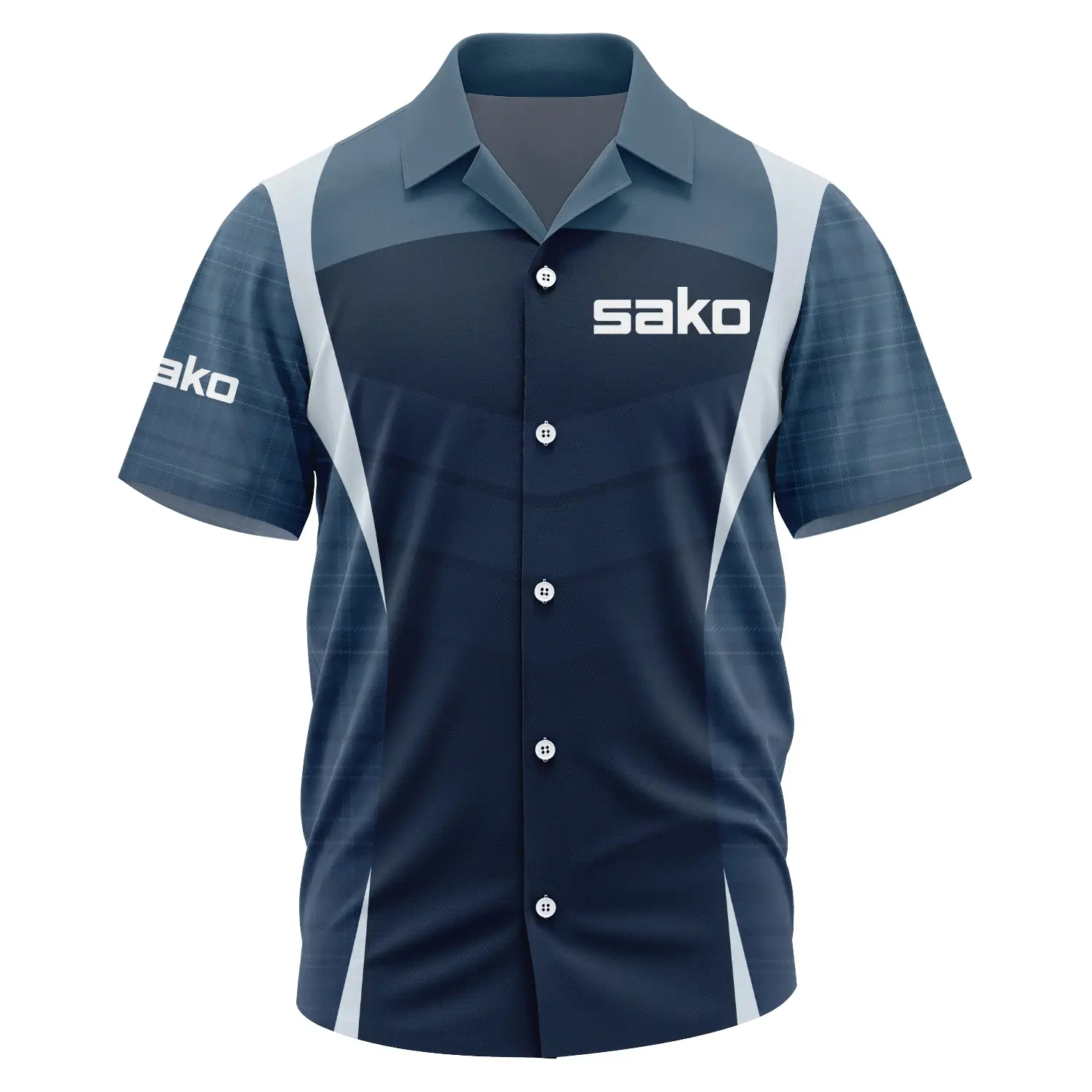 Sako Exclusive Logo Short Sleeve Camp Collar Shirt OUHUHWS081503SKZ – Sako Shirt