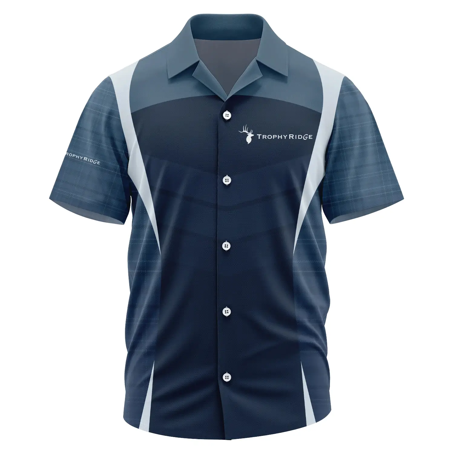 Trophy Ridge Exclusive Logo Short Sleeve Camp Collar Shirt OUHUHWS081503TRZ – Trophy Ridge Shirt