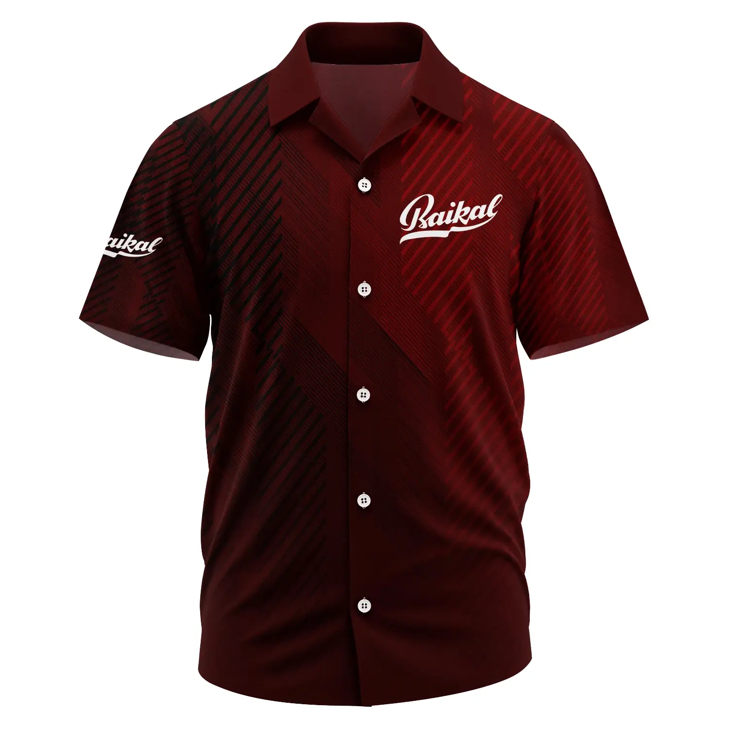 Baikal Exclusive Logo Short Sleeve Camp Collar Shirt OUHUHWS081506BIZ – Baikal Shirt Baikal Exclusive Logo Short Sleeve Camp Collar Shirt OUHUHWS081506BIZ – Baikal Shirt