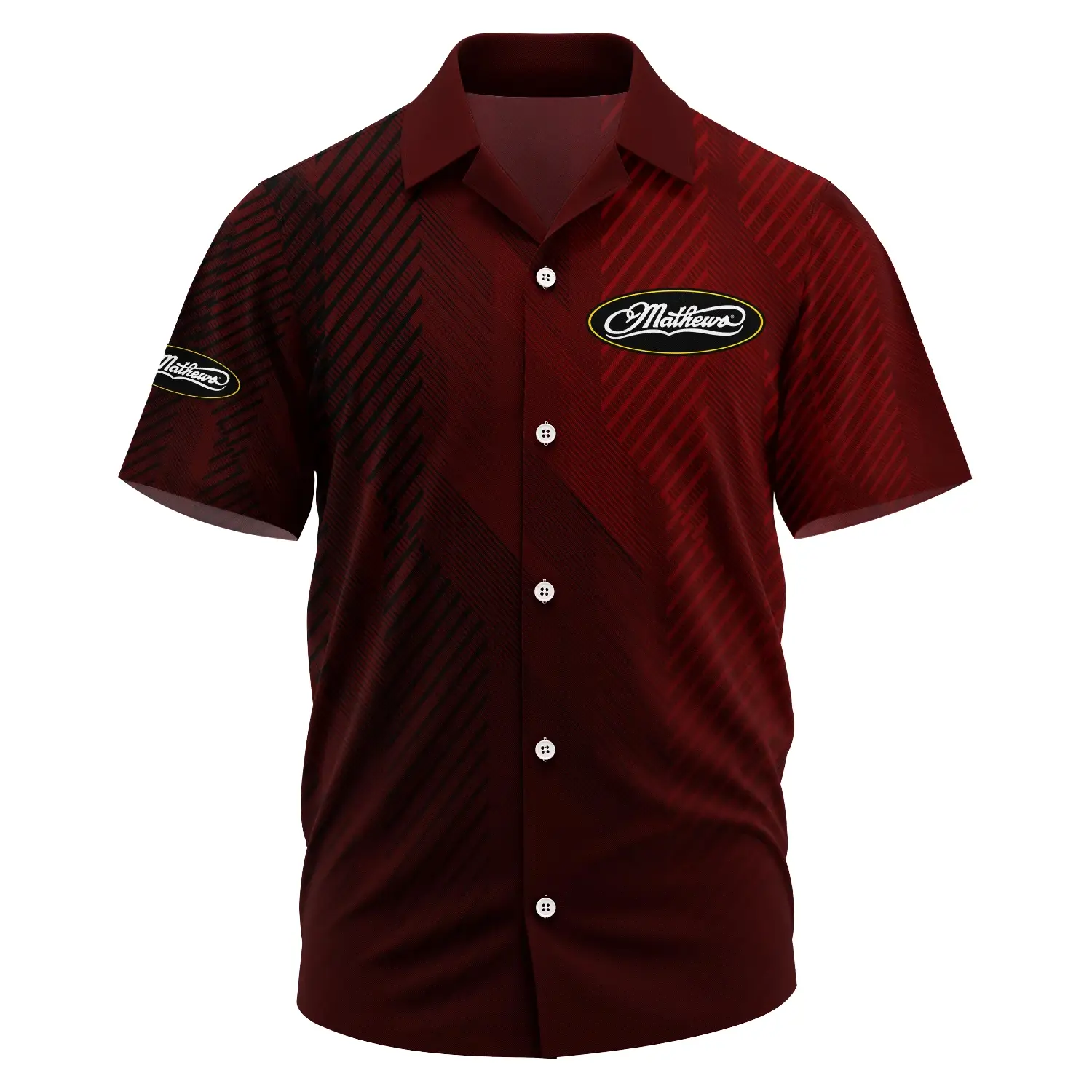 Mathews Archery Exclusive Logo Short Sleeve Camp Collar Shirt OUHUHWS081506MAZ – Mathews Archery Shirt