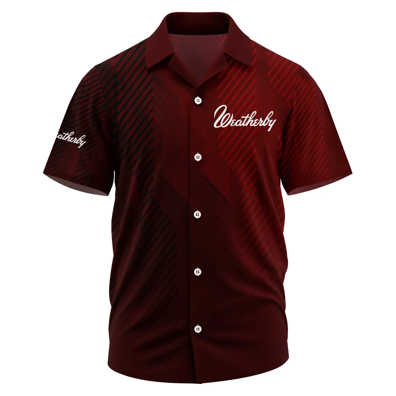 Weatherby Exclusive Logo Short Sleeve Camp Collar Shirt OUHUHWS081506WBZ – Weatherby Shirt
