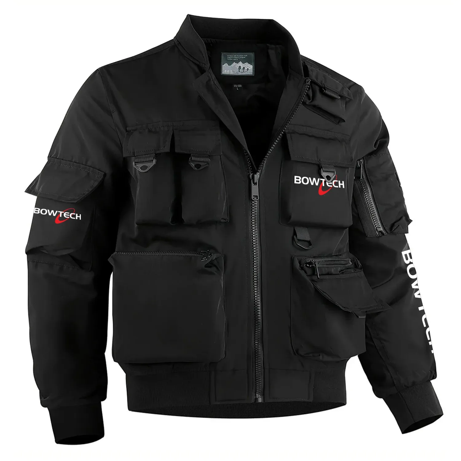 Bowtech Exclusive Logo Multi Pocket Bomber Jacket Waterproof Windproof OUHUMPBJ0815BOZ – Bowtech Gift