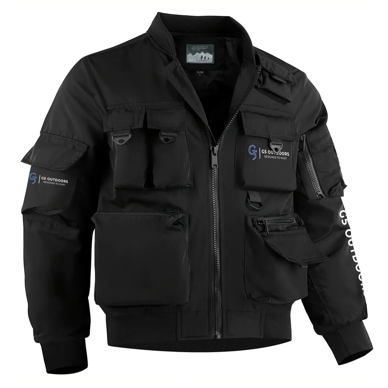 G5 Outdoors Exclusive Logo Multi Pocket Bomber Jacket Waterproof Windproof OUHUMPBJ0815G5Z – G5 Outdoors Gift