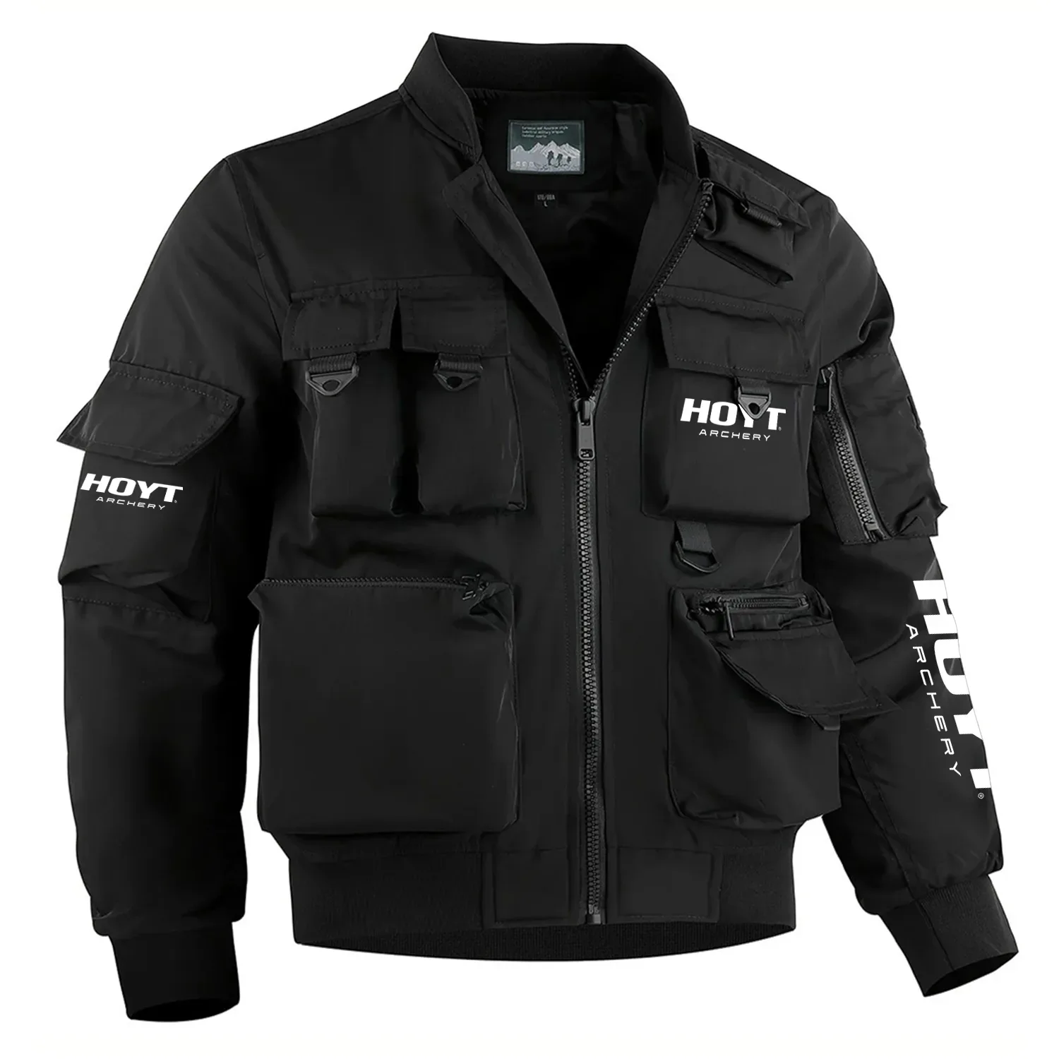 Hoyt Archery Exclusive Logo Multi Pocket Bomber Jacket Waterproof Windproof OUHUMPBJ0815HOZ – Hoyt Archery Gift