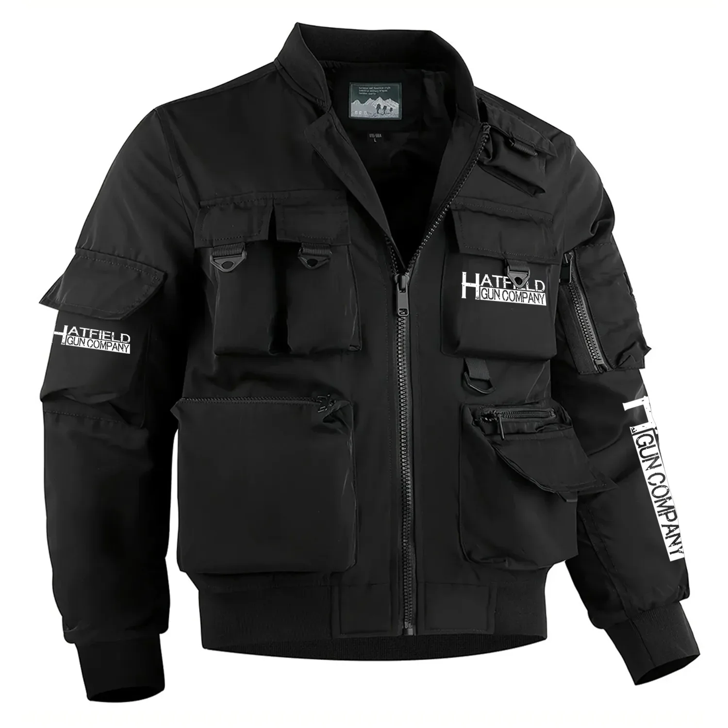 Hatfield Exclusive Logo Multi Pocket Bomber Jacket Waterproof Windproof OUHUMPBJ0815HTZ – Hatfield Gift Hatfield Exclusive Logo Multi Pocket Bomber Jacket Waterproof Windproof OUHUMPBJ0815HTZ – Hatfield Gift