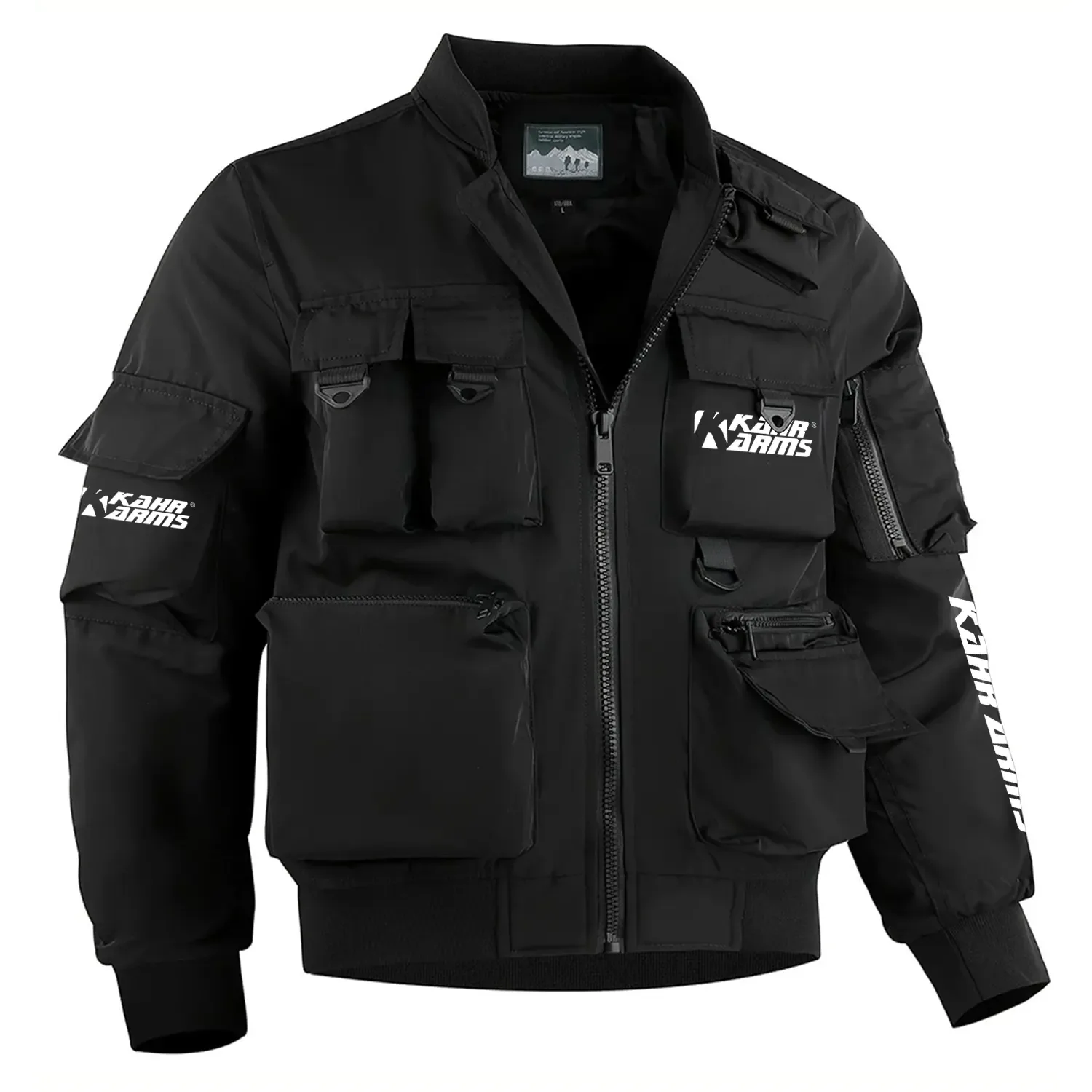 Kahr Arms Exclusive Logo Multi Pocket Bomber Jacket Waterproof Windproof OUHUMPBJ0815KAZ – Kahr Arms Gift Kahr Arms Exclusive Logo Multi Pocket Bomber Jacket Waterproof Windproof OUHUMPBJ0815KAZ – Kahr Arms Gift