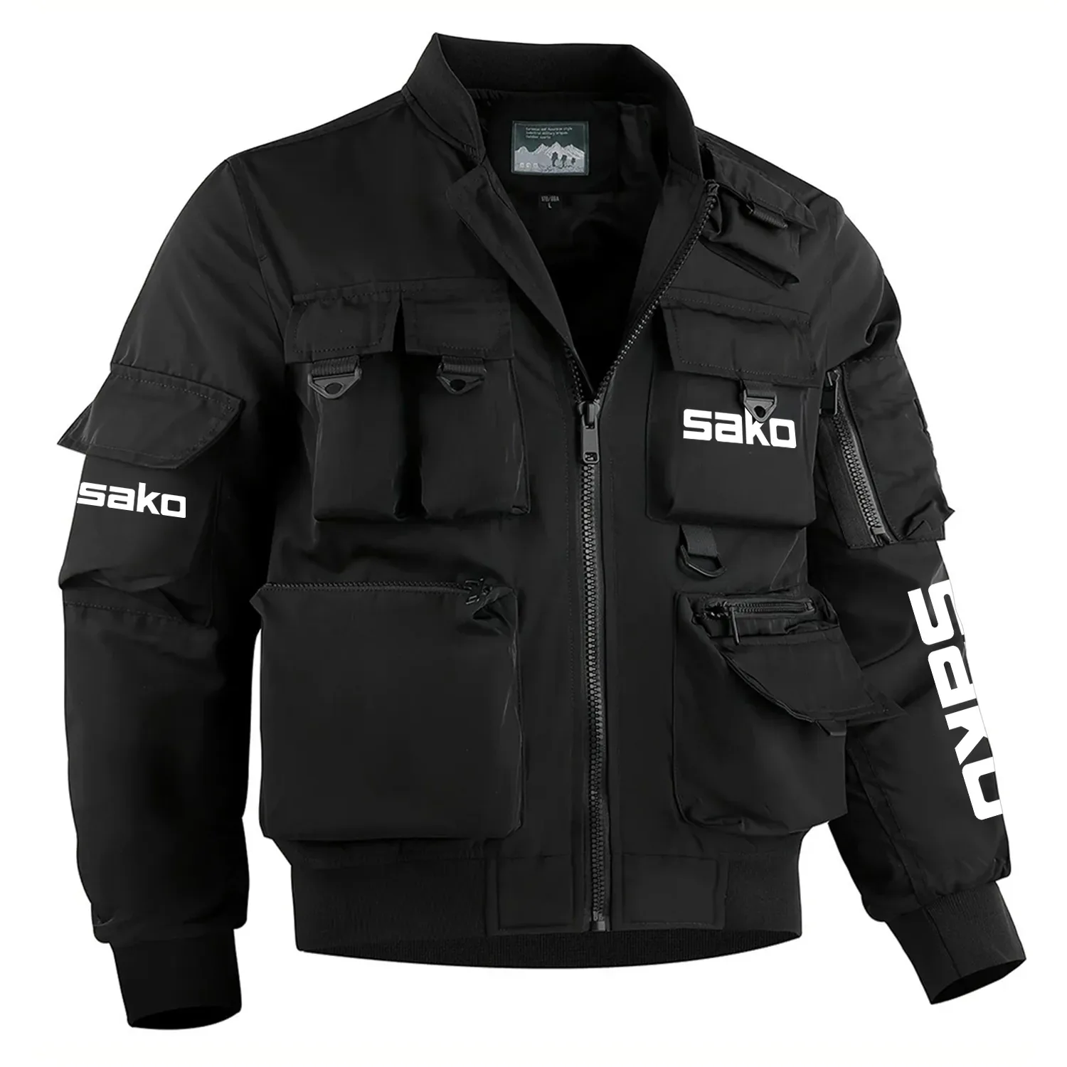 Sako Exclusive Logo Multi Pocket Bomber Jacket Waterproof Windproof OUHUMPBJ0815SKZ – Sako Gift Sako Exclusive Logo Multi Pocket Bomber Jacket Waterproof Windproof OUHUMPBJ0815SKZ – Sako Gift