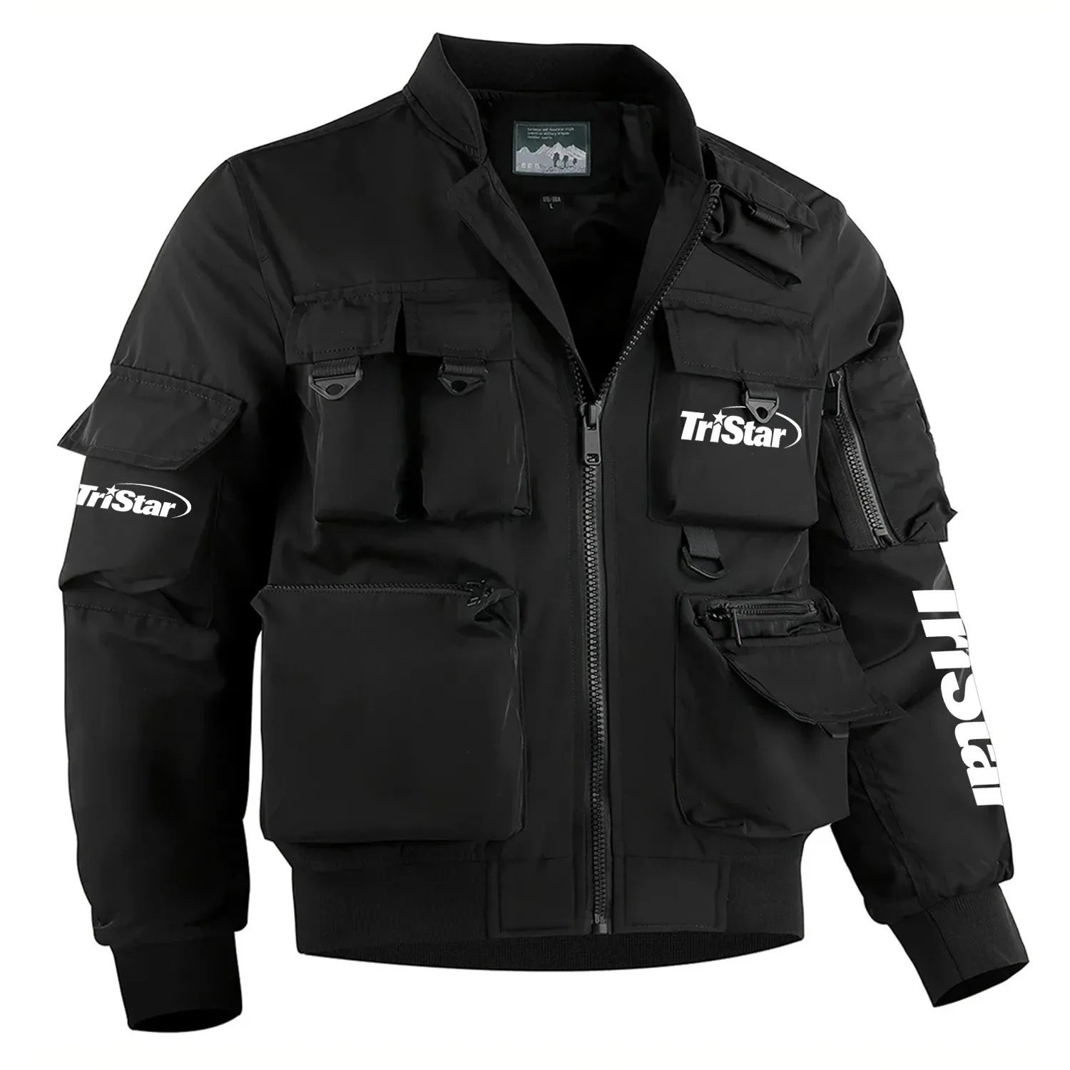 TriStar Arms Exclusive Logo Multi Pocket Bomber Jacket Waterproof Windproof OUHUMPBJ0815TAZ – TriStar Arms Gift