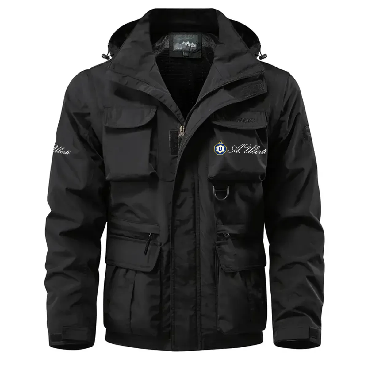 Uberti Exclusive Logo Waterproof Multi Pocket Jacket Detachable Hood and Sleeves OUHUMPJ0815AUZ – Uberti Gift