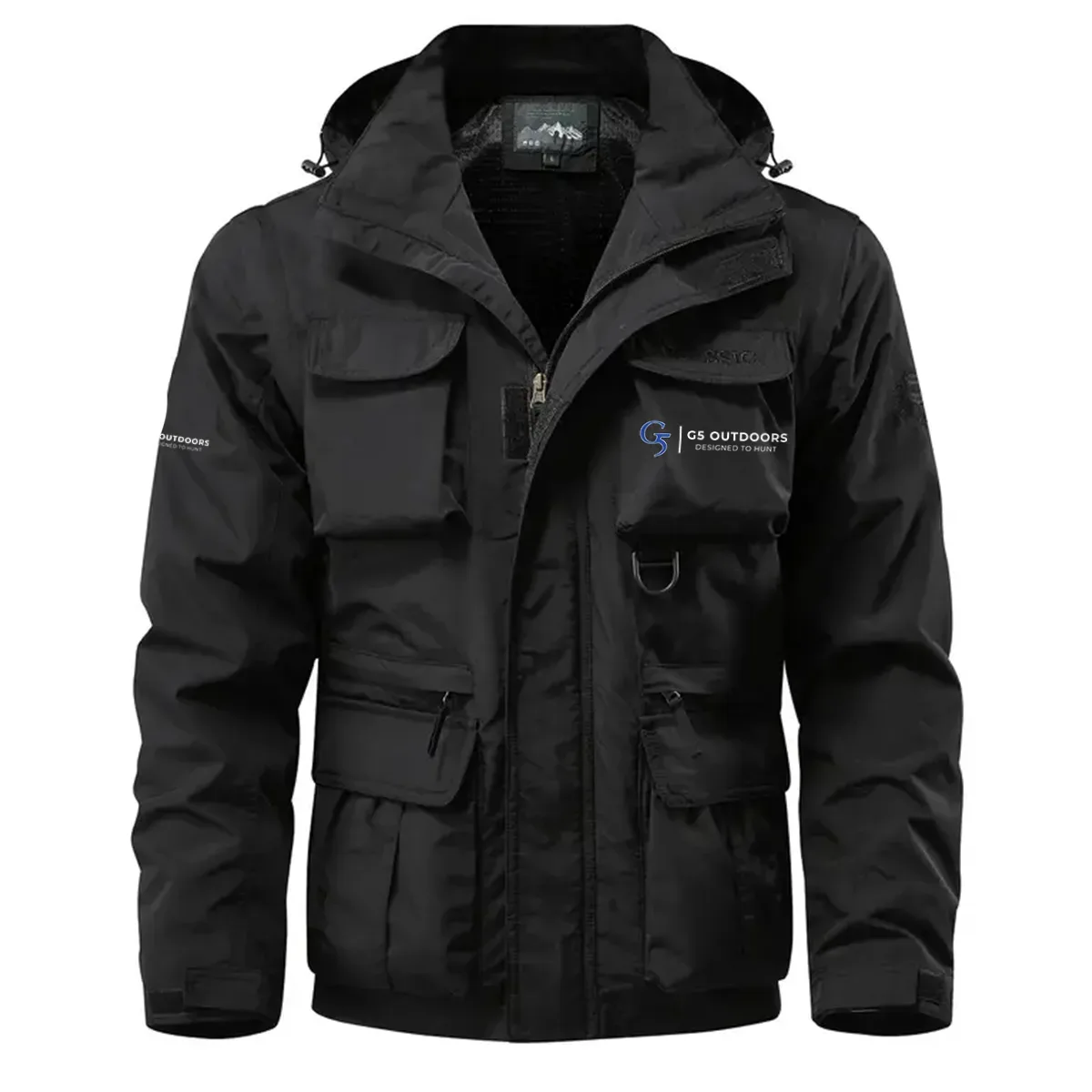 G5 Outdoors Exclusive Logo Waterproof Multi Pocket Jacket Detachable Hood and Sleeves OUHUMPJ0815G5Z – G5 Outdoors Gift G5 Outdoors Exclusive Logo Waterproof Multi Pocket Jacket Detachable Hood and Sleeves OUHUMPJ0815G5Z – G5 Outdoors Gift