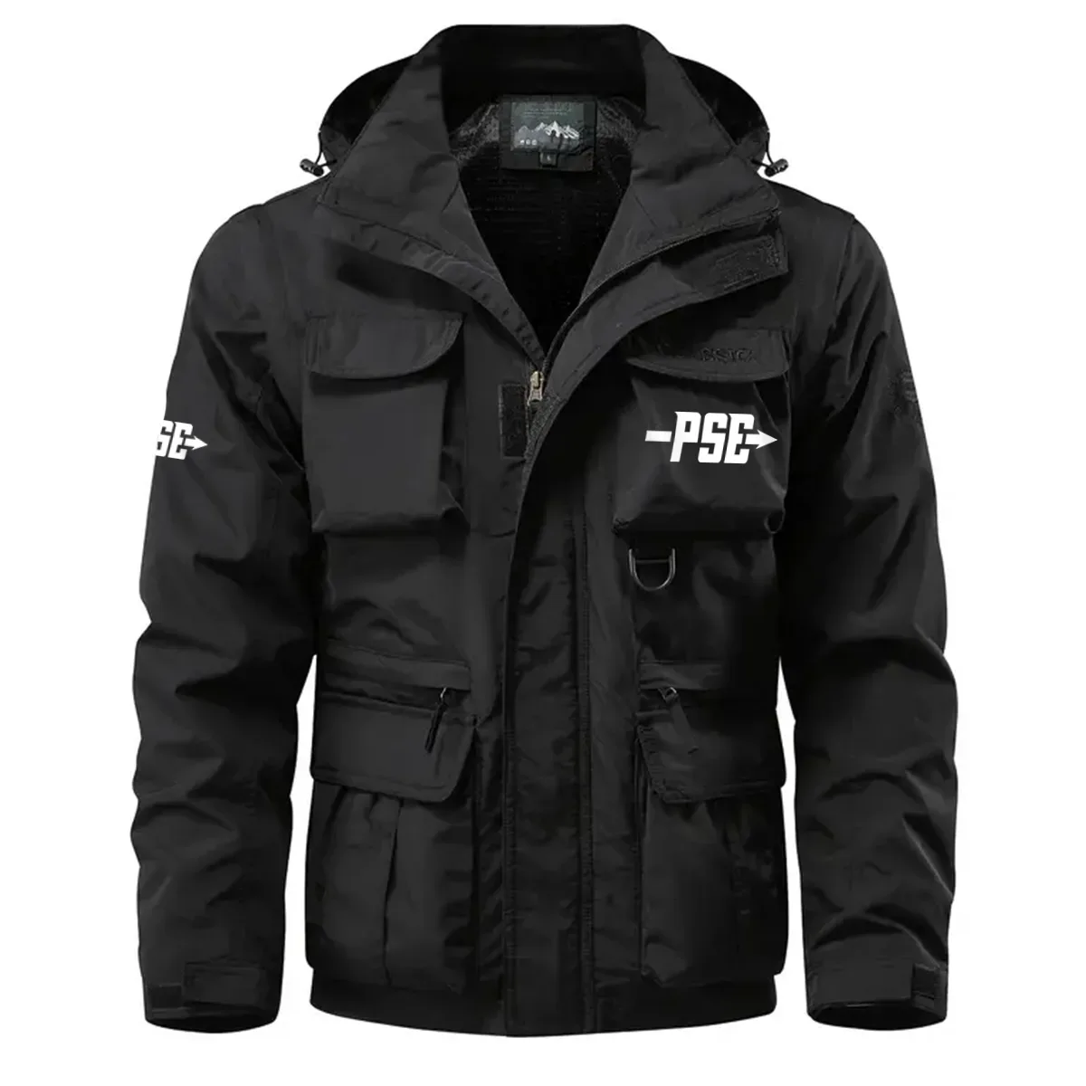 PSE Archery Exclusive Logo Waterproof Multi Pocket Jacket Detachable Hood and Sleeves OUHUMPJ0815PAZ – PSE Archery Gift