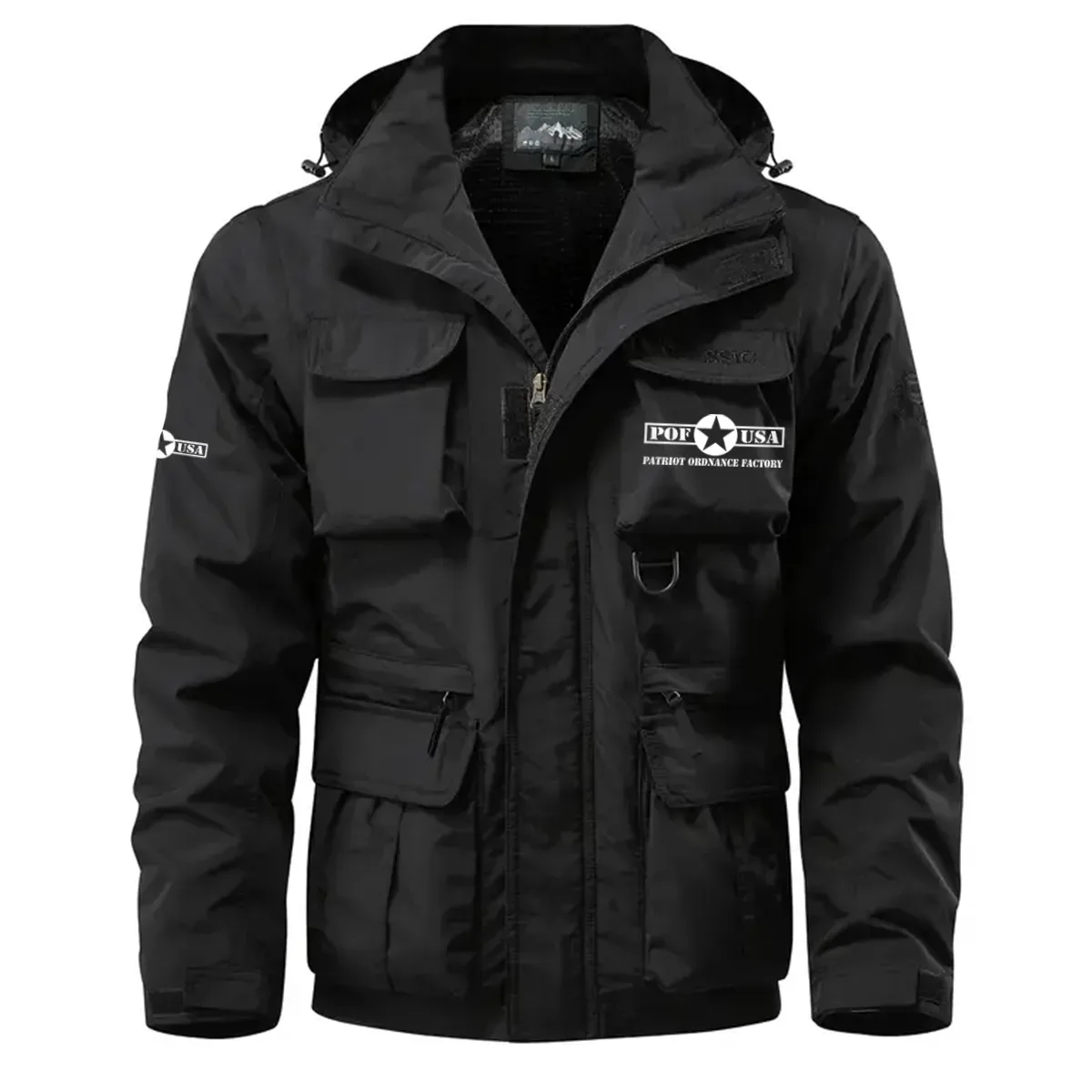 Patriot Ordnance Factory Exclusive Logo Waterproof Multi Pocket Jacket Detachable Hood and Sleeves OUHUMPJ0815POZ – Patriot Ordnance Factory Gift