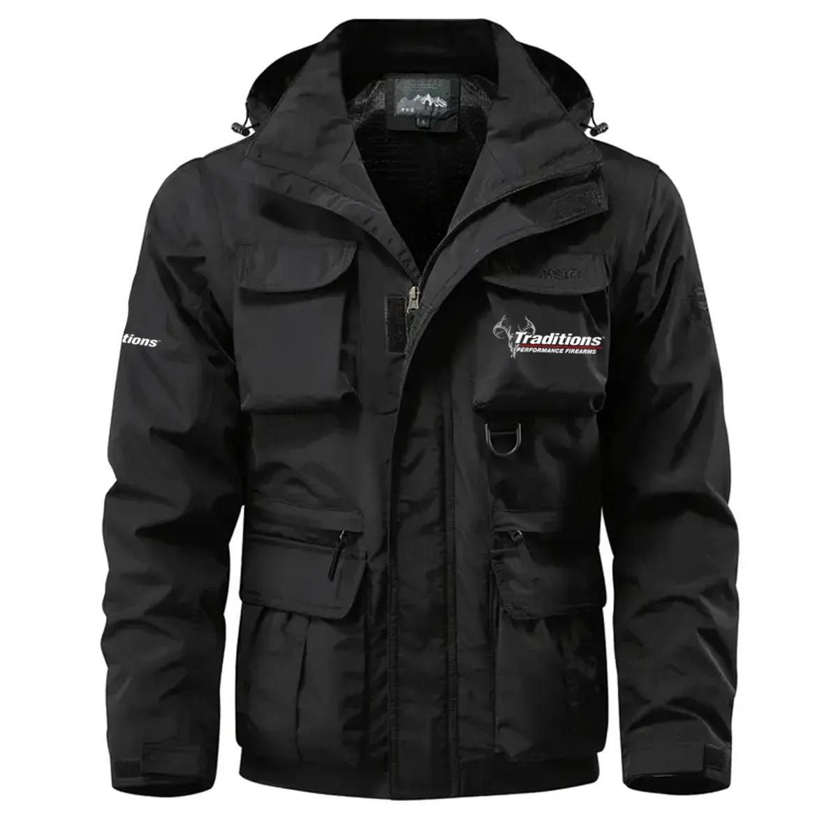 Traditions Exclusive Logo Waterproof Multi Pocket Jacket Detachable Hood and Sleeves OUHUMPJ0815TDZ – Traditions Gift